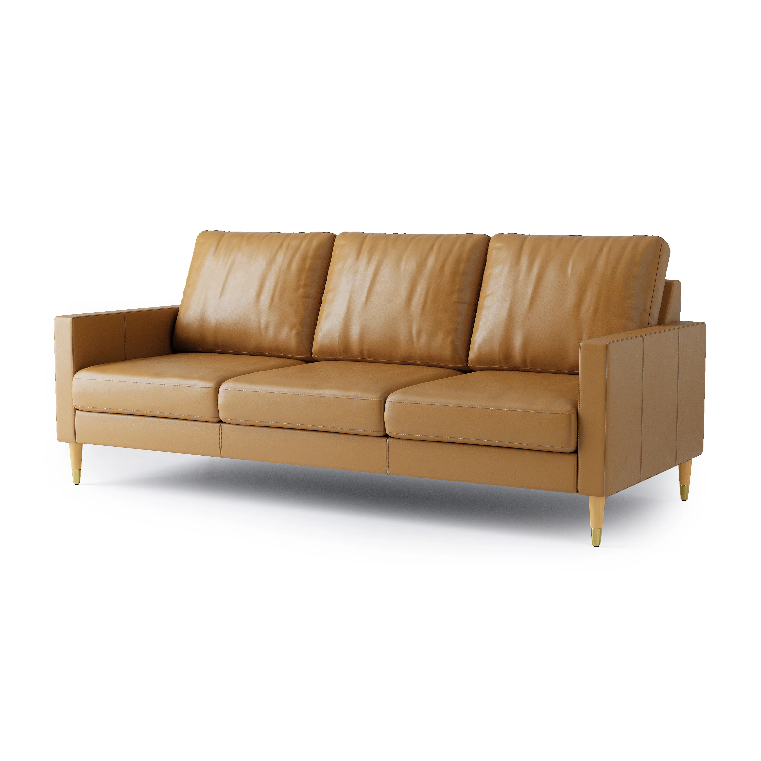 Lore Sofa | 3 Seater Italian Leather Sofa (7 feet) - Image 26