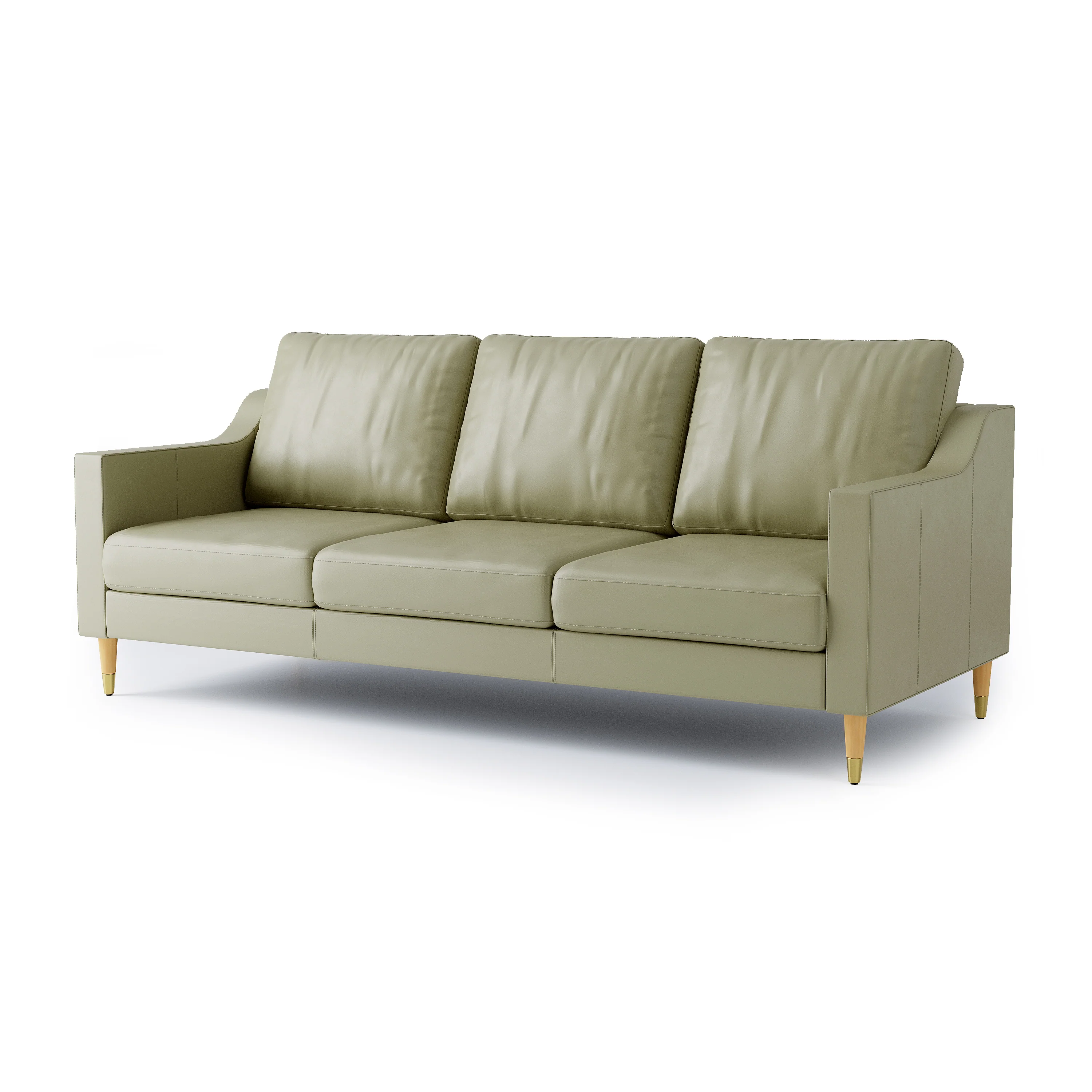Lore Sofa | 3 Seater Italian Leather Sofa (7 feet) - Image 31