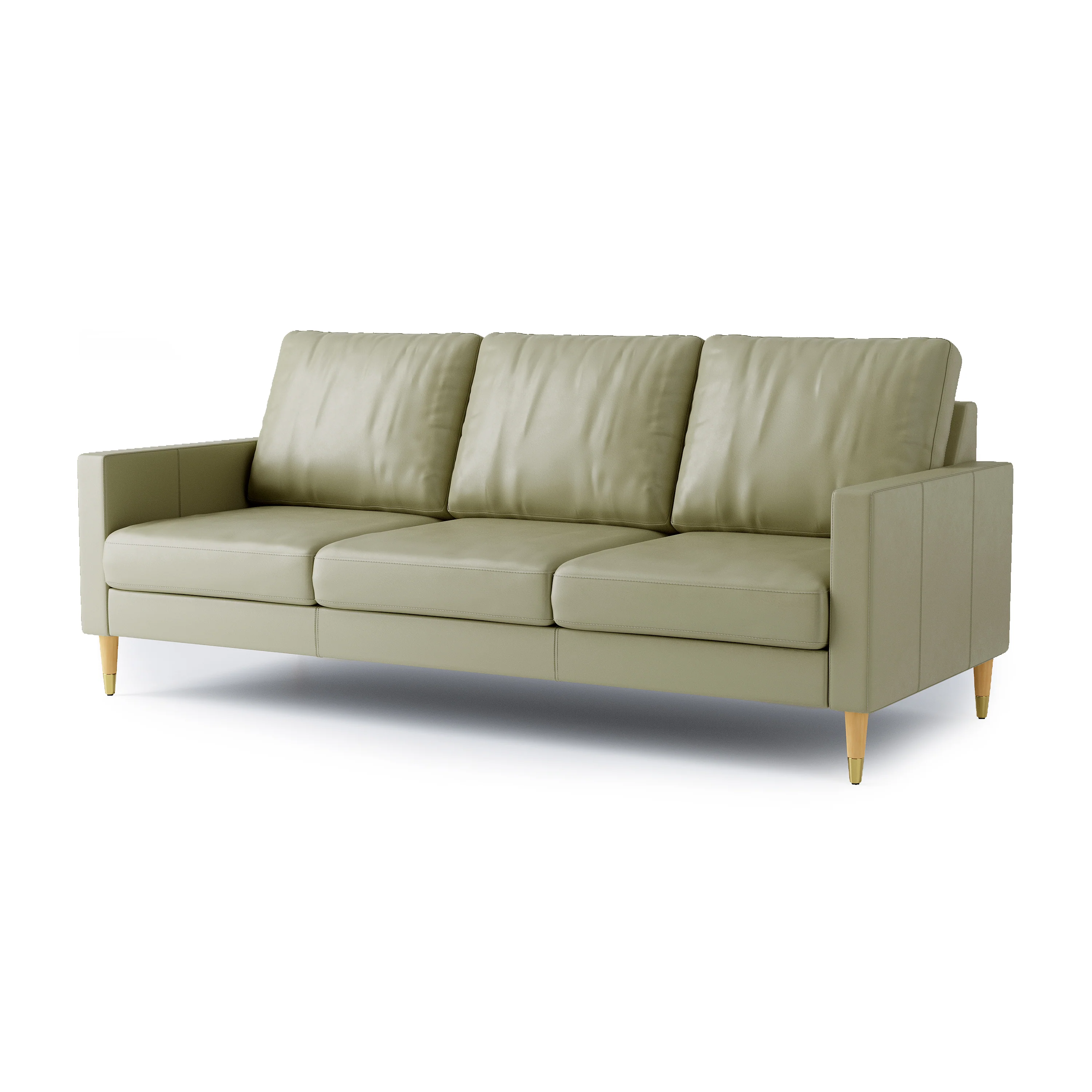 Lore Sofa | 3 Seater Italian Leather Sofa (7 feet) - Image 35