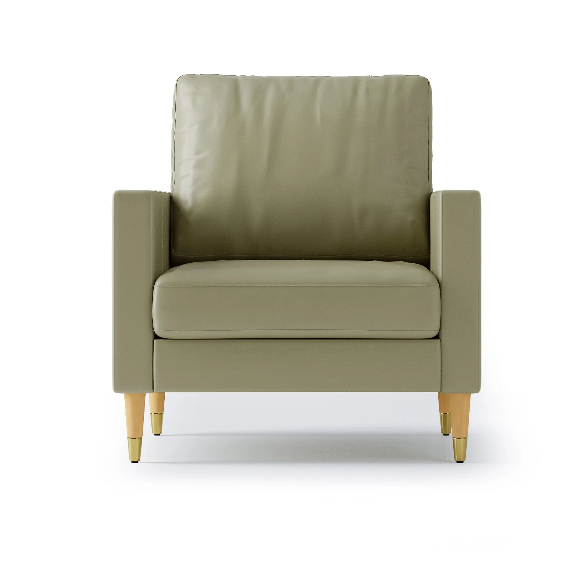 Lore Sofa | 1 Seater Italian Leather Sofa (3 feet) - Image 21