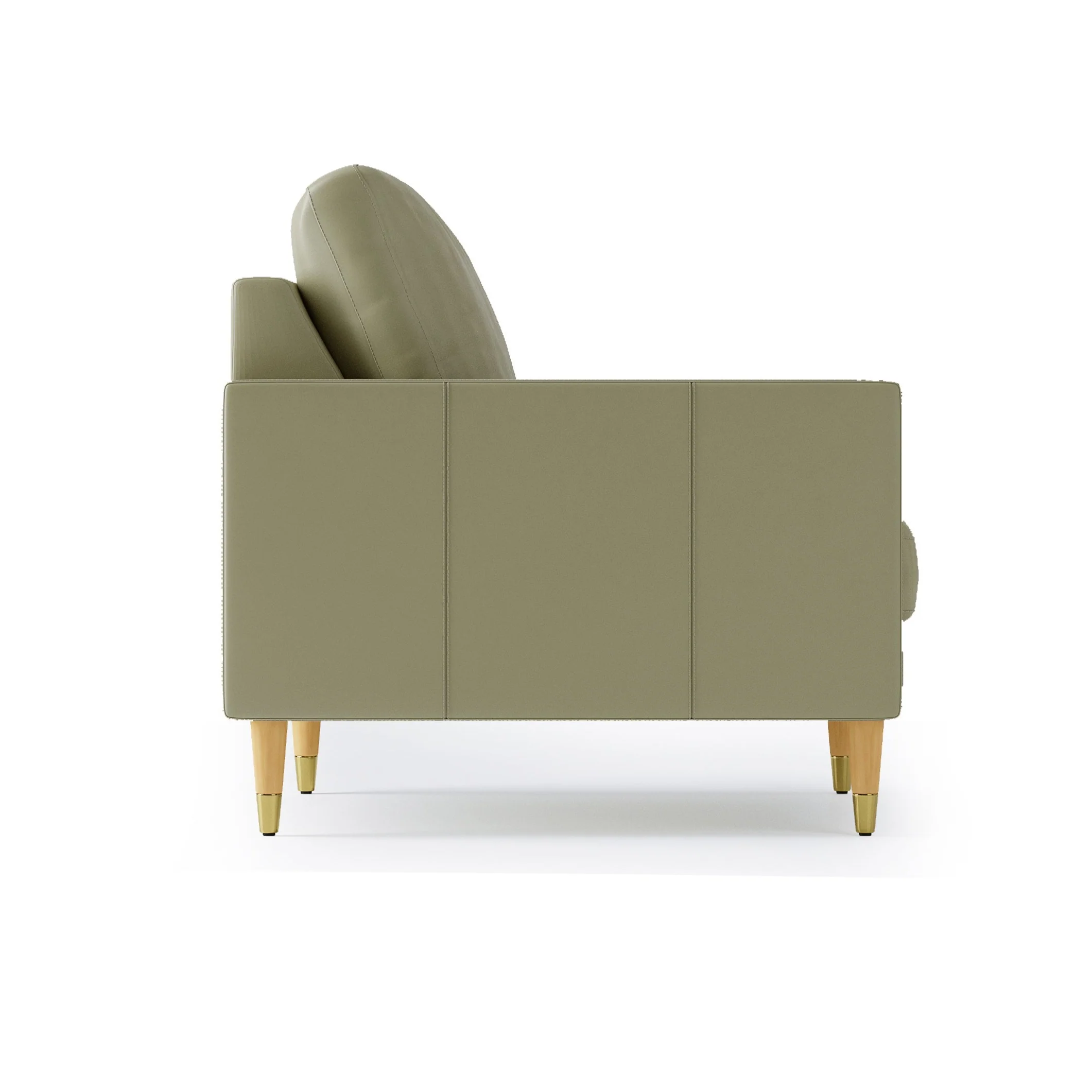 Lore Sofa | 1 Seater Italian Leather Sofa (3 feet) - Image 22