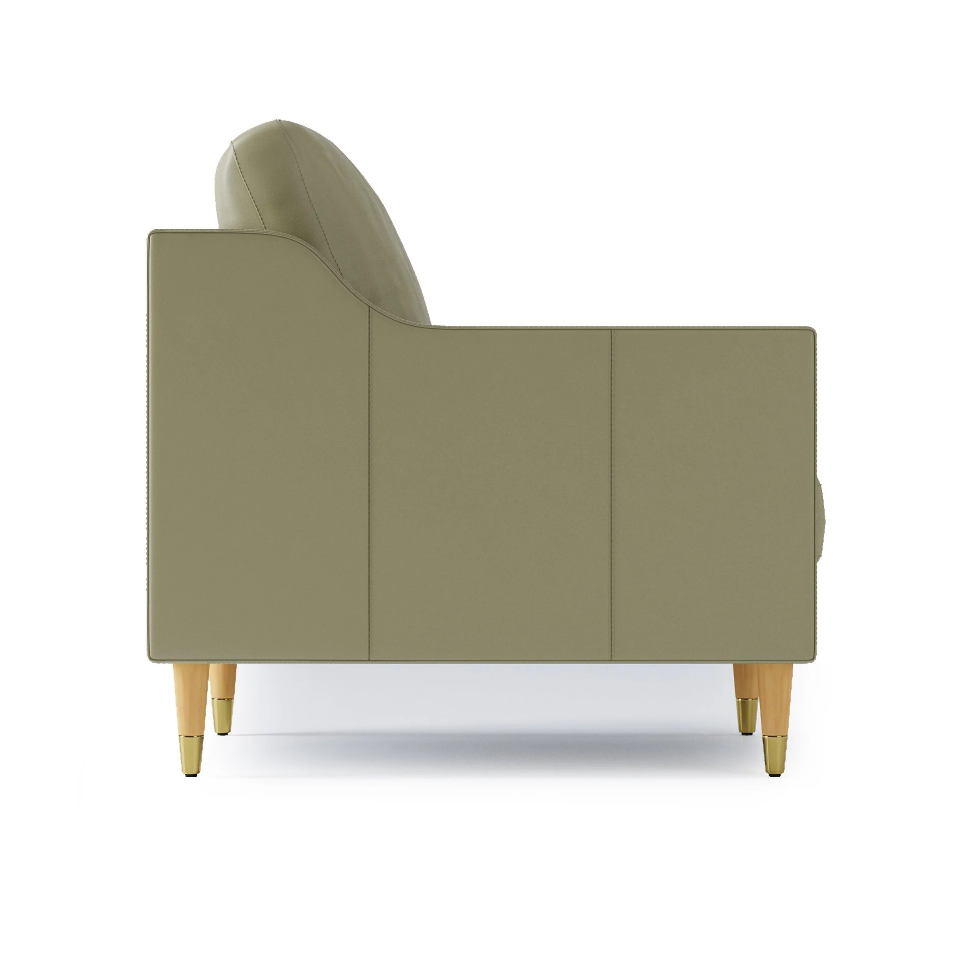 Lore Sofa | 1 Seater Italian Leather Sofa (3 feet) - Image 26