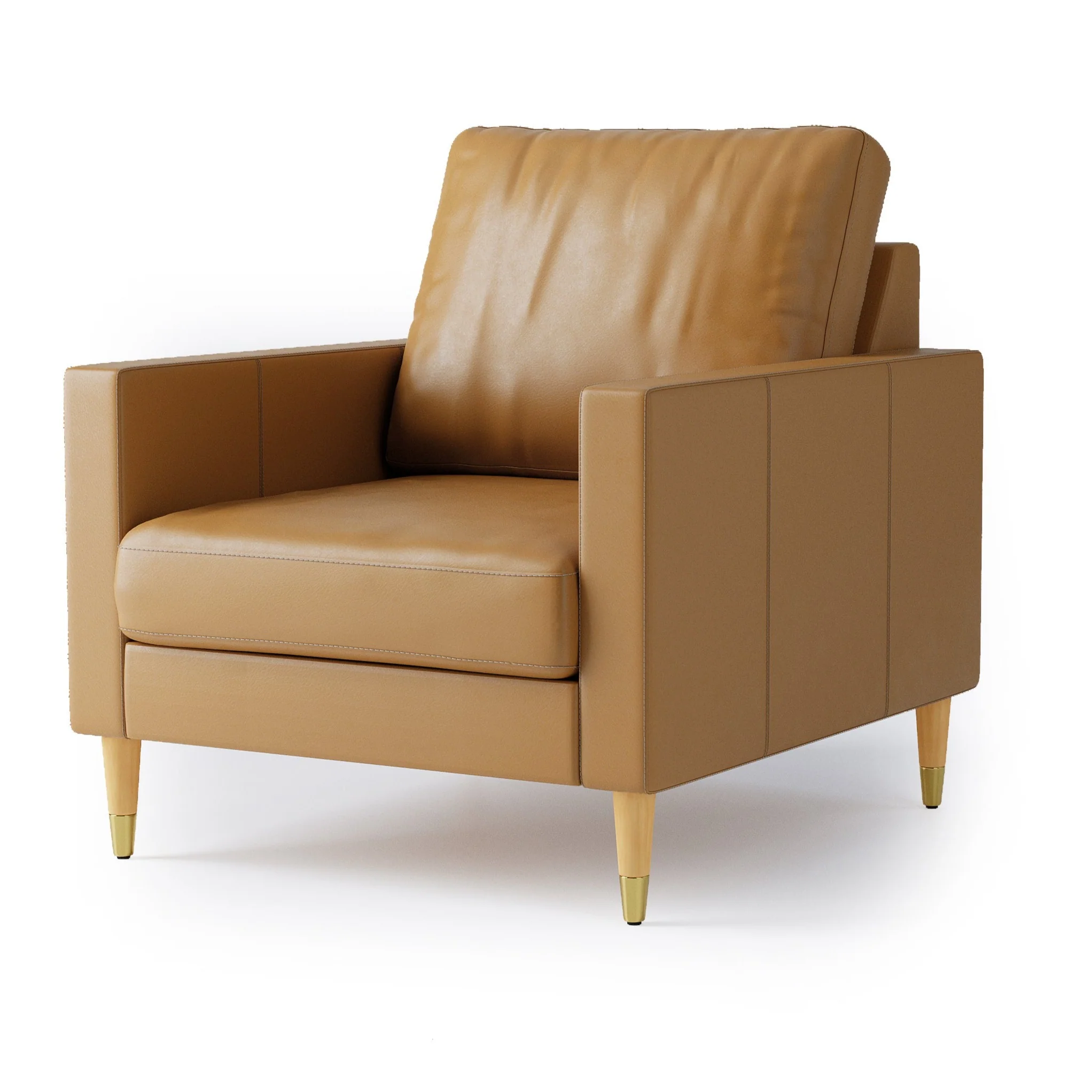 Lore Sofa | 1 Seater Italian Leather Sofa (3 feet) - Image 29