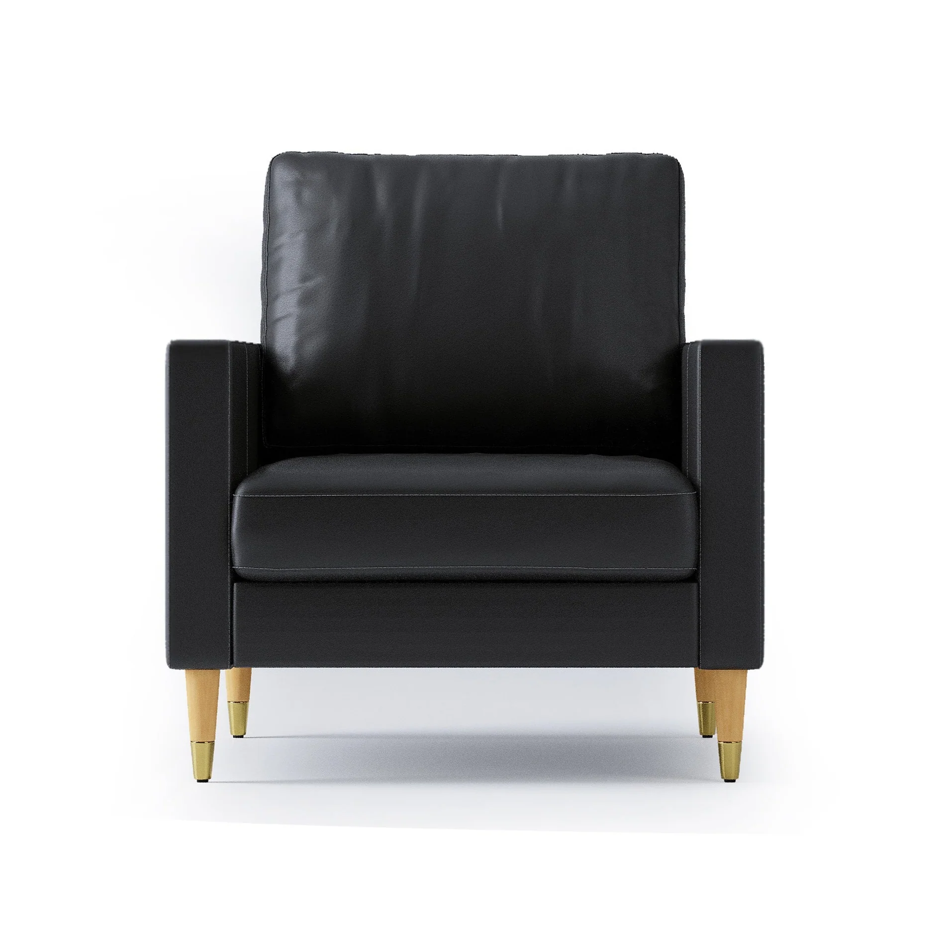 Lore Sofa | 1 Seater Italian Leather Sofa (3 feet) - Image 3