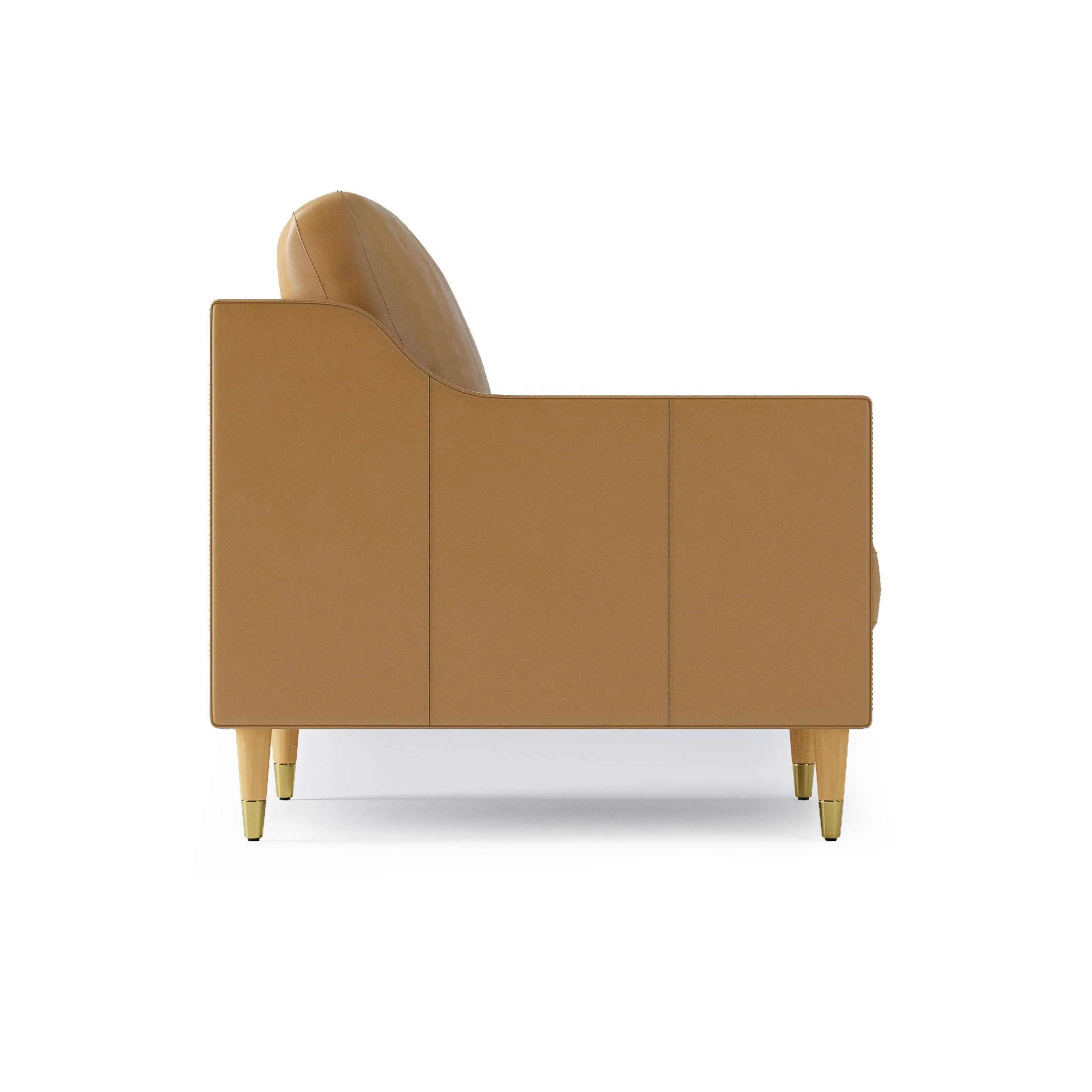 Lore Sofa | 1 Seater Italian Leather Sofa (3 feet) - Image 34
