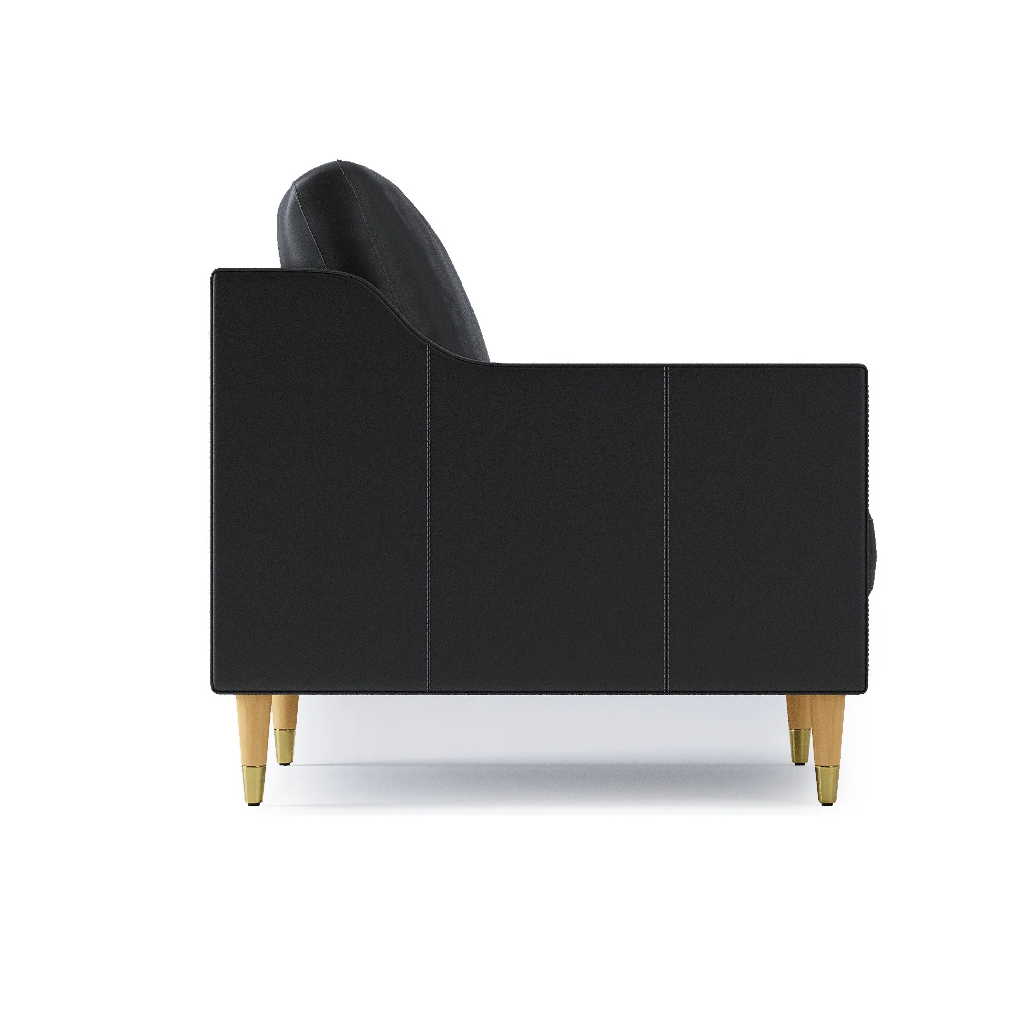 Lore Sofa | 1 Seater Italian Leather Sofa (3 feet) - Image 8