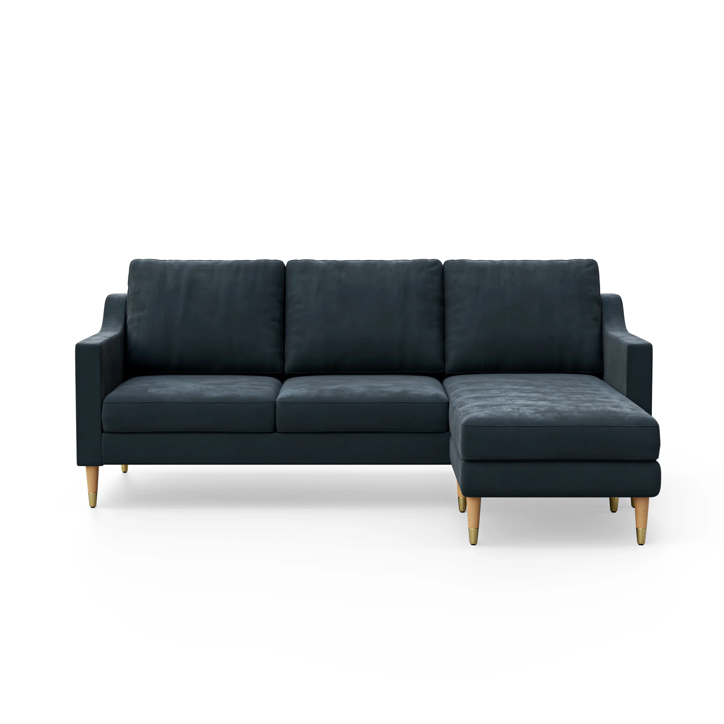 Lore Sofa | L-Shaped Sectional with Chaise (7 feet) - High Back Sofa - Image 34