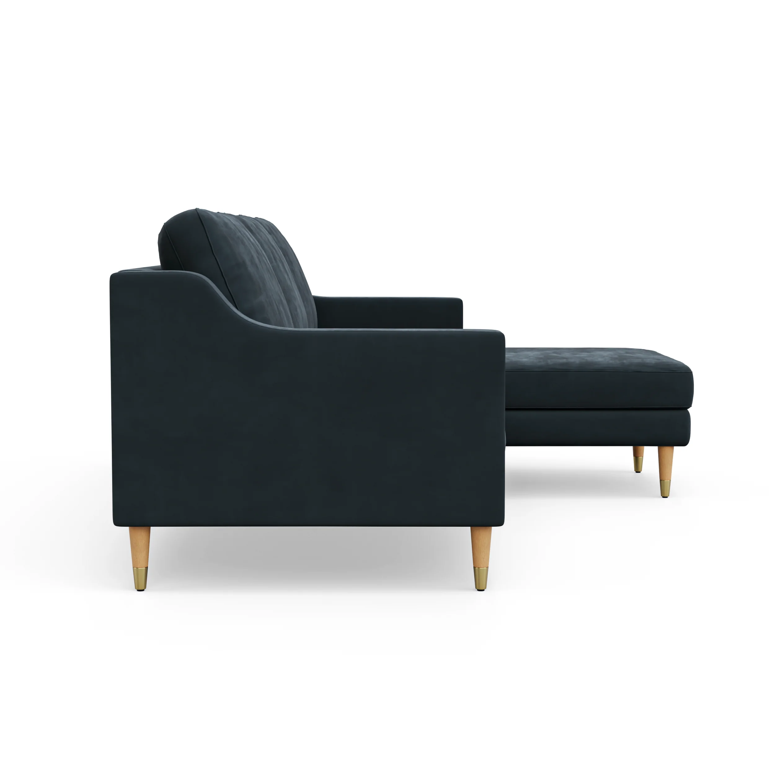 Lore Sofa | L-Shaped Sectional with Chaise (7 feet) - High Back Sofa - Image 35
