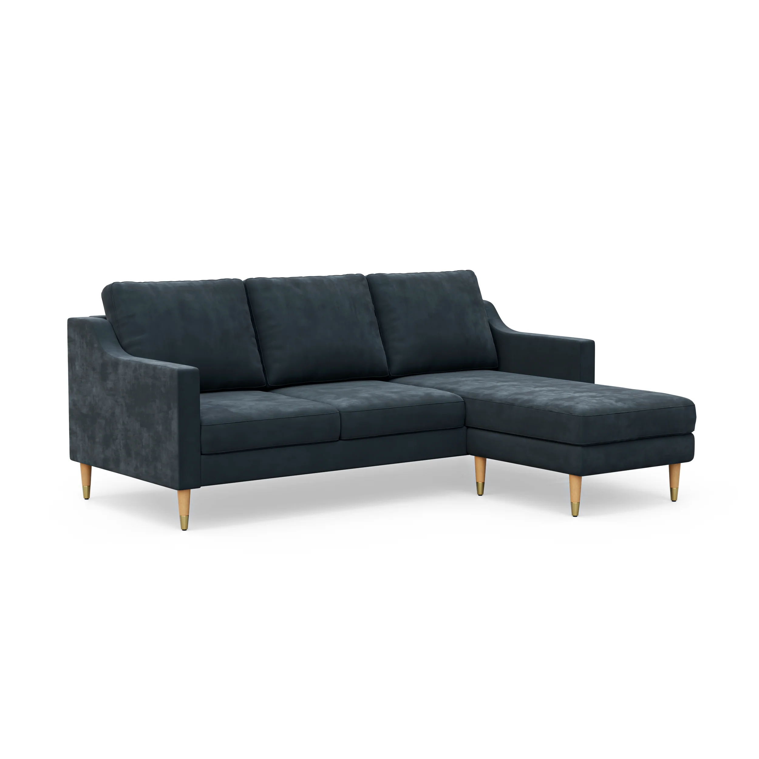 Lore Sofa | L-Shaped Sectional with Chaise (7 feet) - High Back Sofa - Image 36