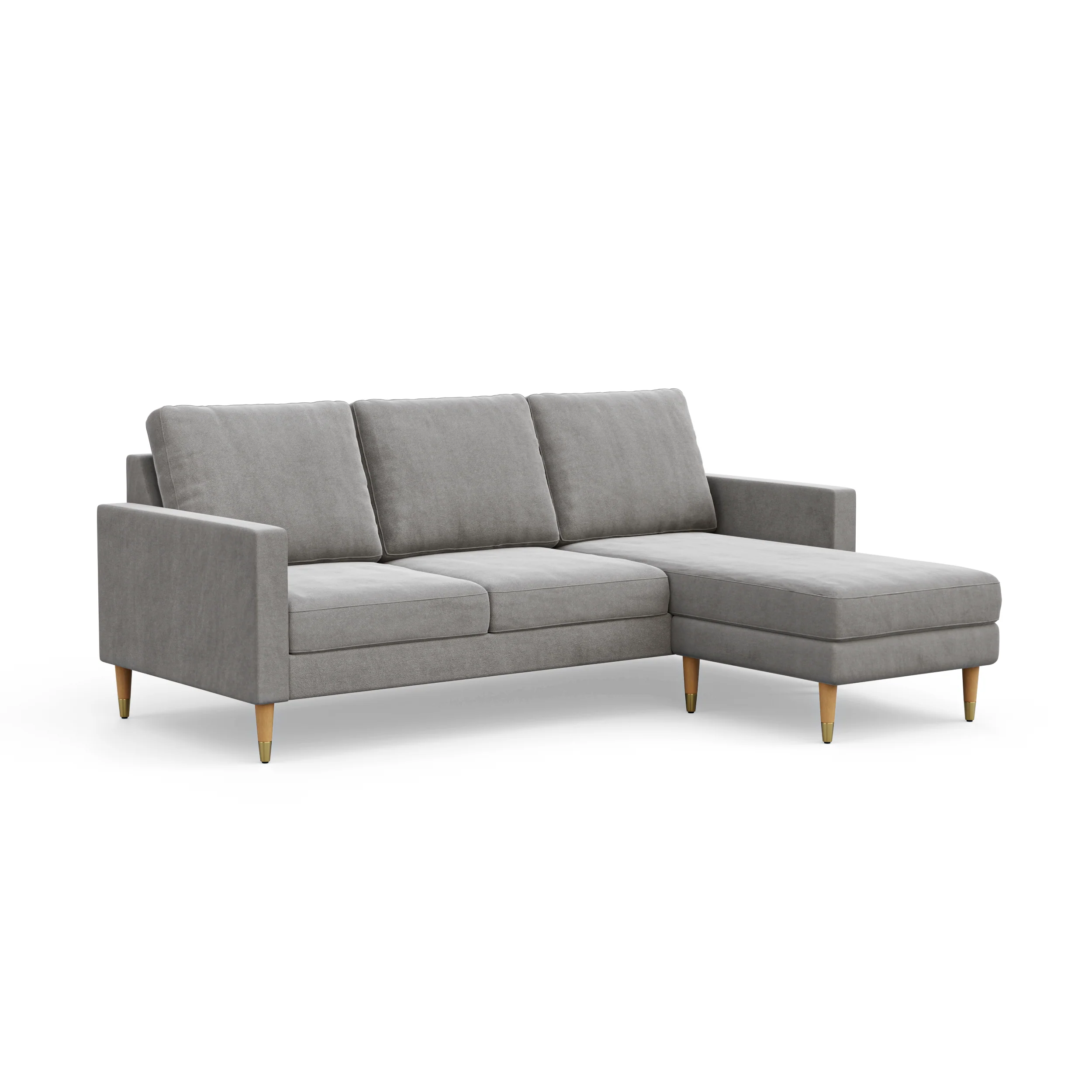 Lore Sofa | L-Shaped Sectional with Chaise (7 feet) - High Back Sofa - Image 43