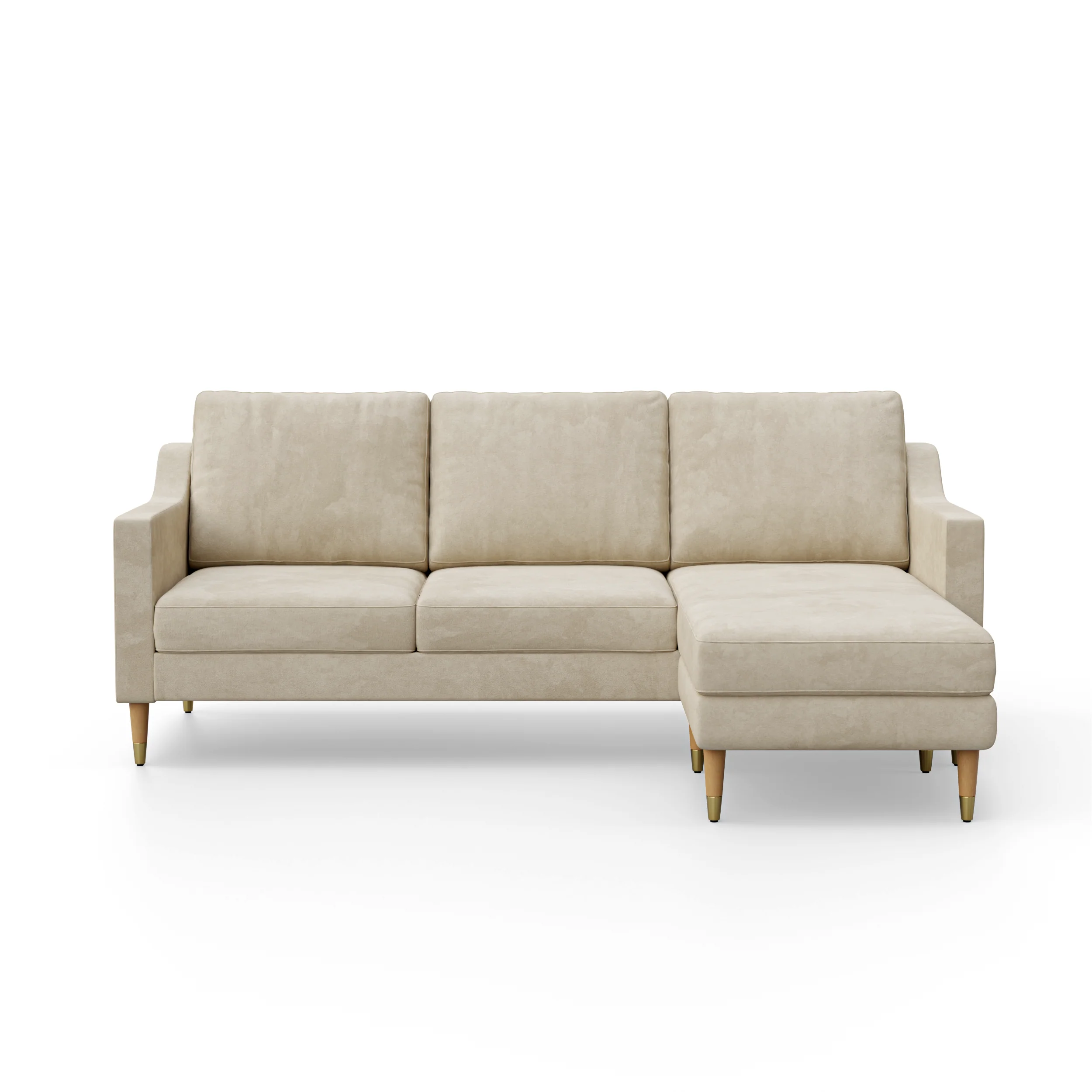 Lore Sofa | L-Shaped Sectional with Chaise (7 feet) - High Back Sofa - Image 44