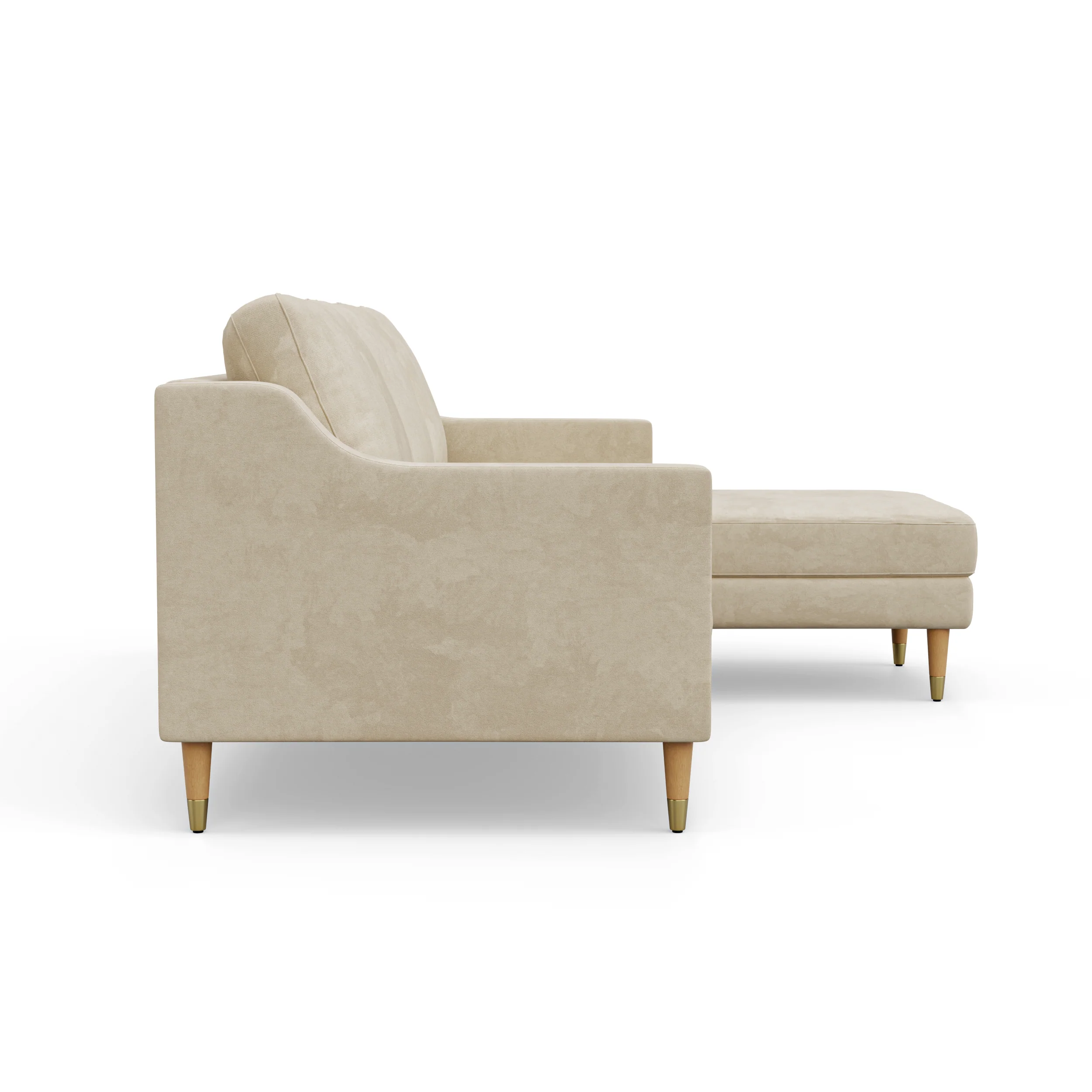 Lore Sofa | L-Shaped Sectional with Chaise (7 feet) - High Back Sofa - Image 45