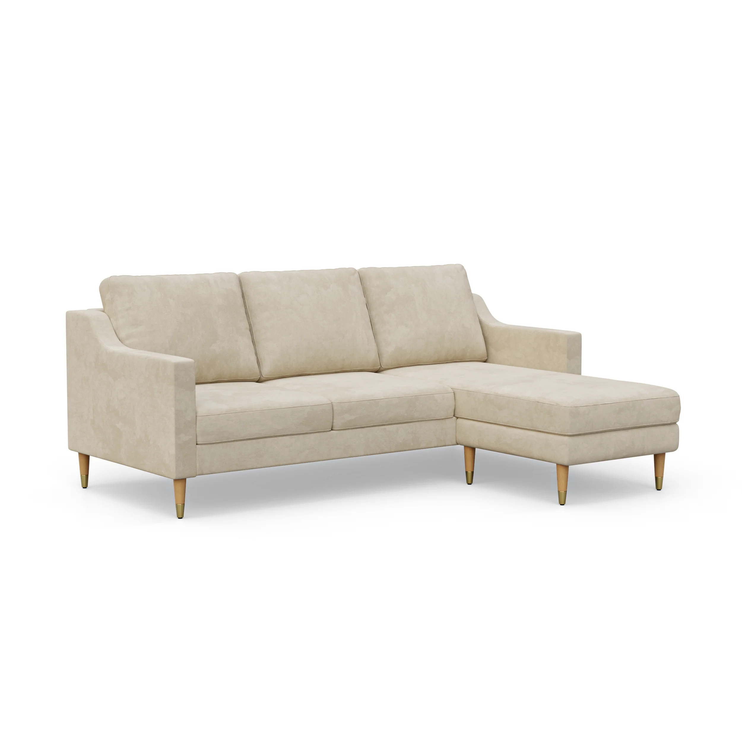 Lore Sofa | L-Shaped Sectional with Chaise (7 feet) - High Back Sofa - Image 47
