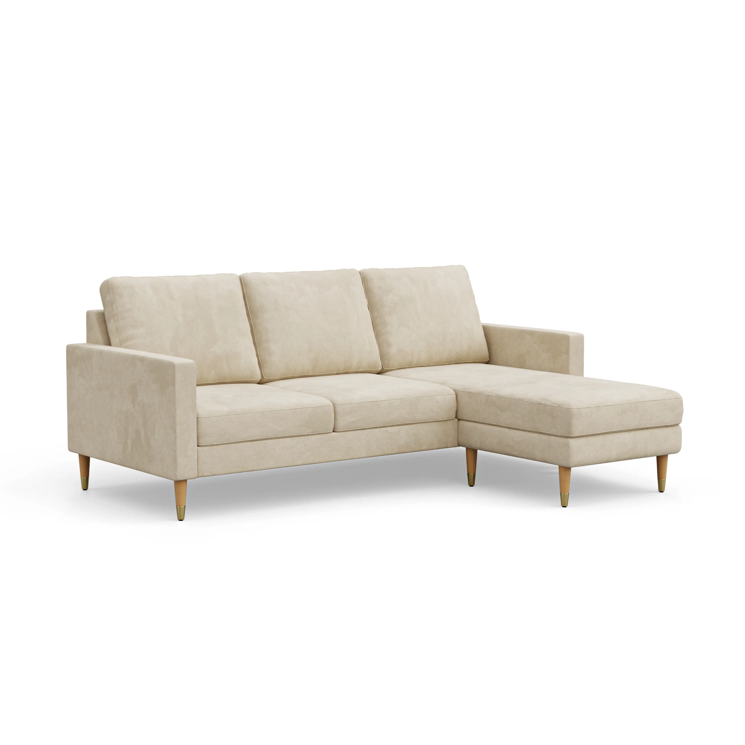 Lore Sofa | L-Shaped Sectional with Chaise (7 feet) - High Back Sofa - Image 49