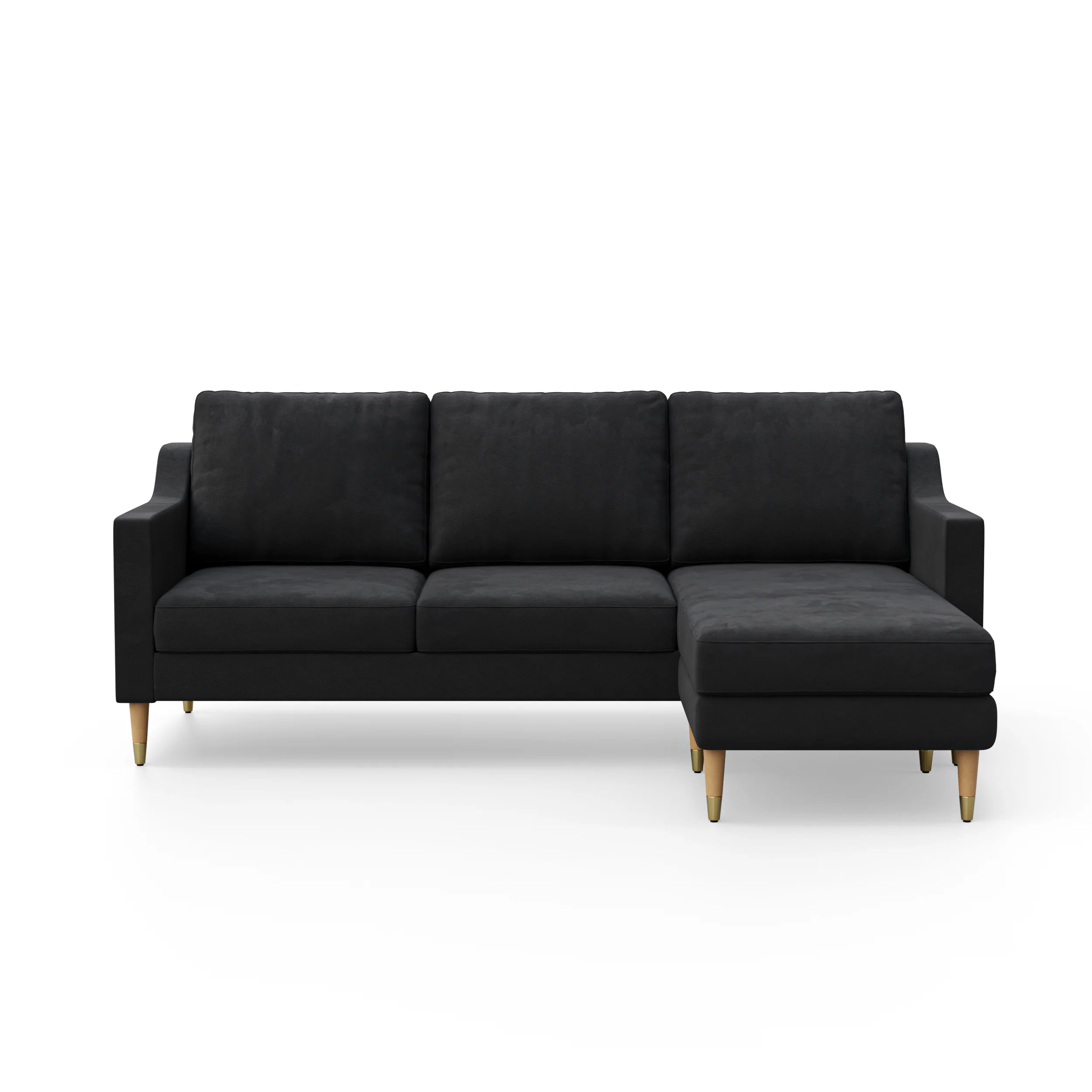 Lore Sofa | L-Shaped Sectional with Chaise (7 feet) - High Back Sofa - Image 50