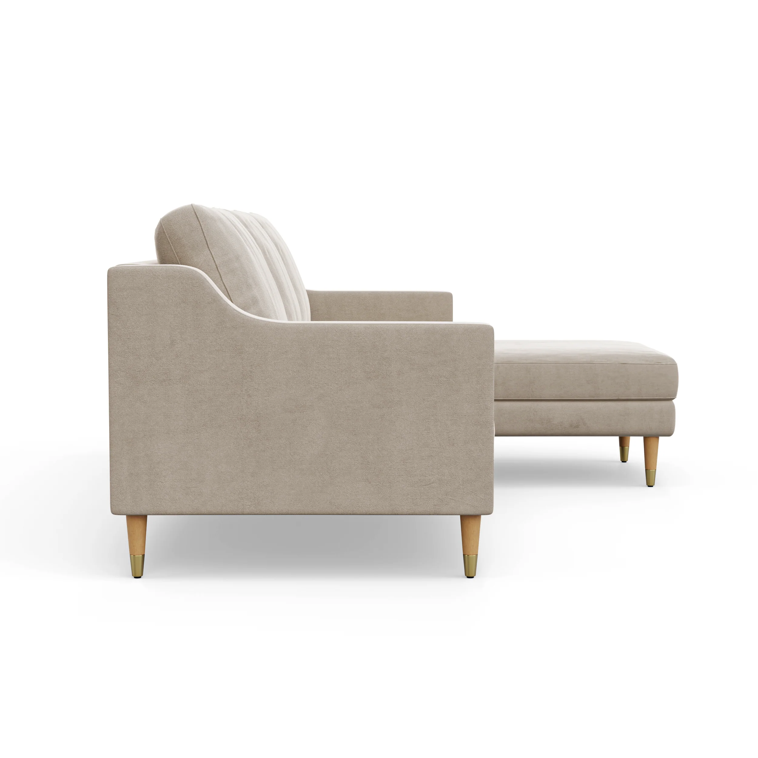 Lore Sofa | L-Shaped Sectional with Chaise (7 feet) - High Back Sofa - Image 57