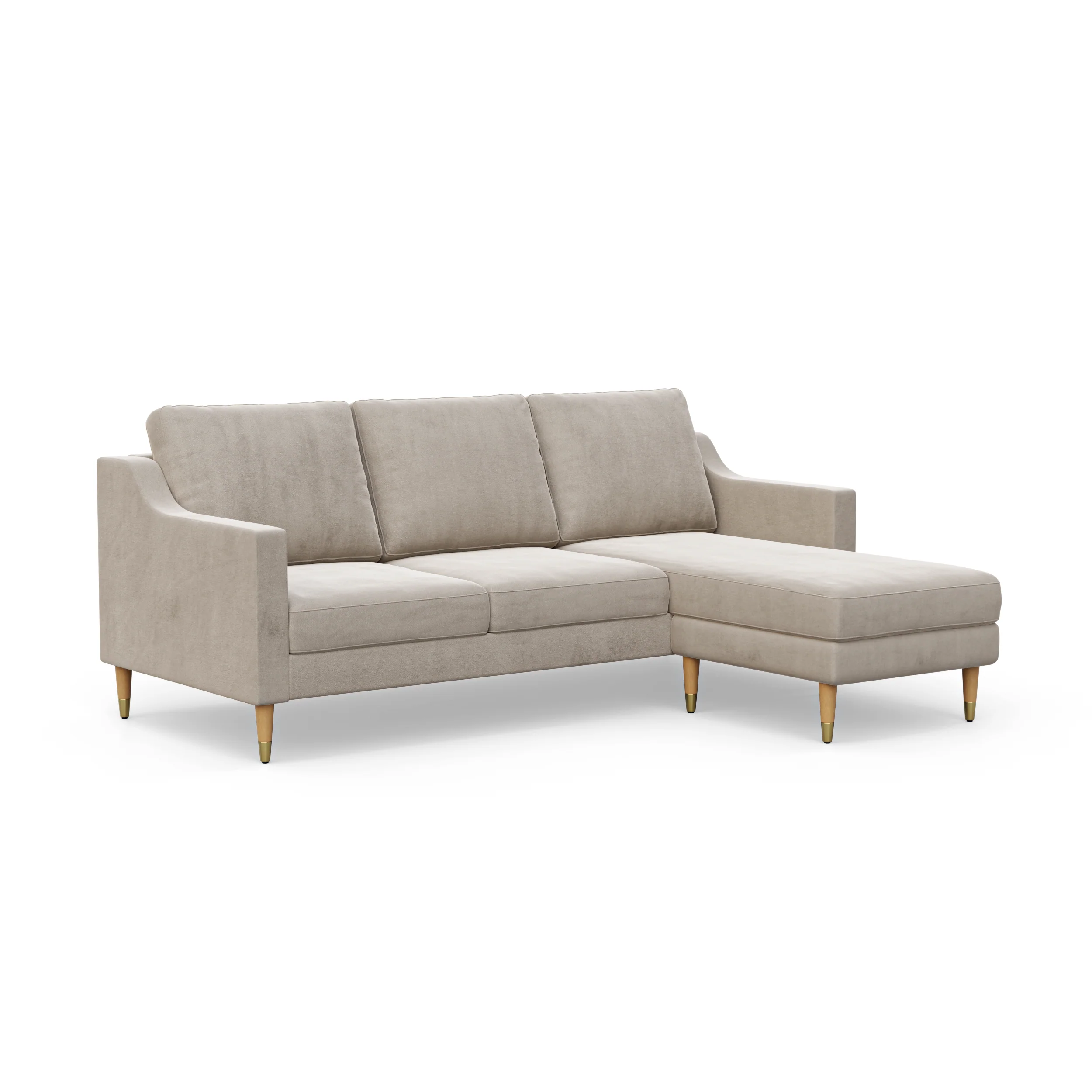 Lore Sofa | L-Shaped Sectional with Chaise (7 feet) - High Back Sofa - Image 58