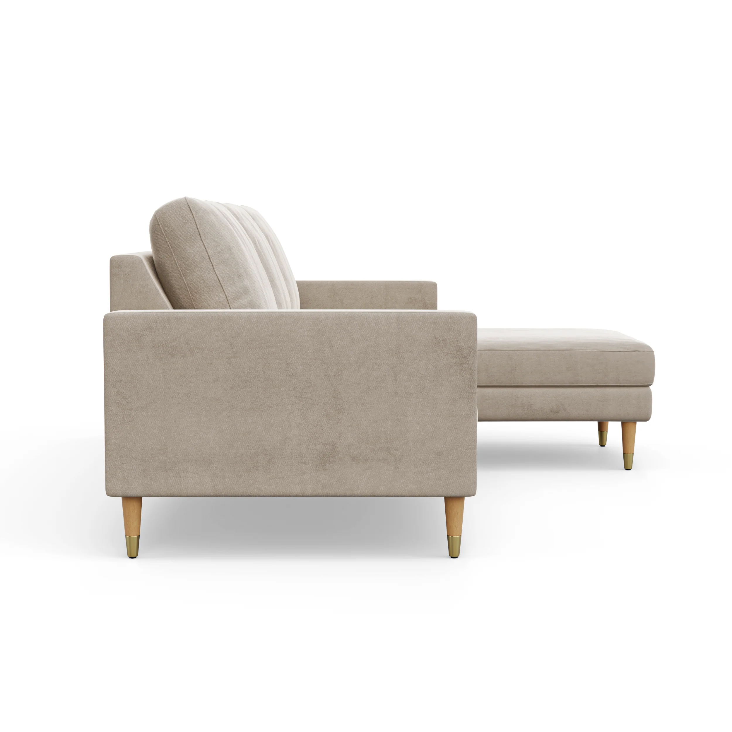 Lore Sofa | L-Shaped Sectional with Chaise (7 feet) - High Back Sofa - Image 60