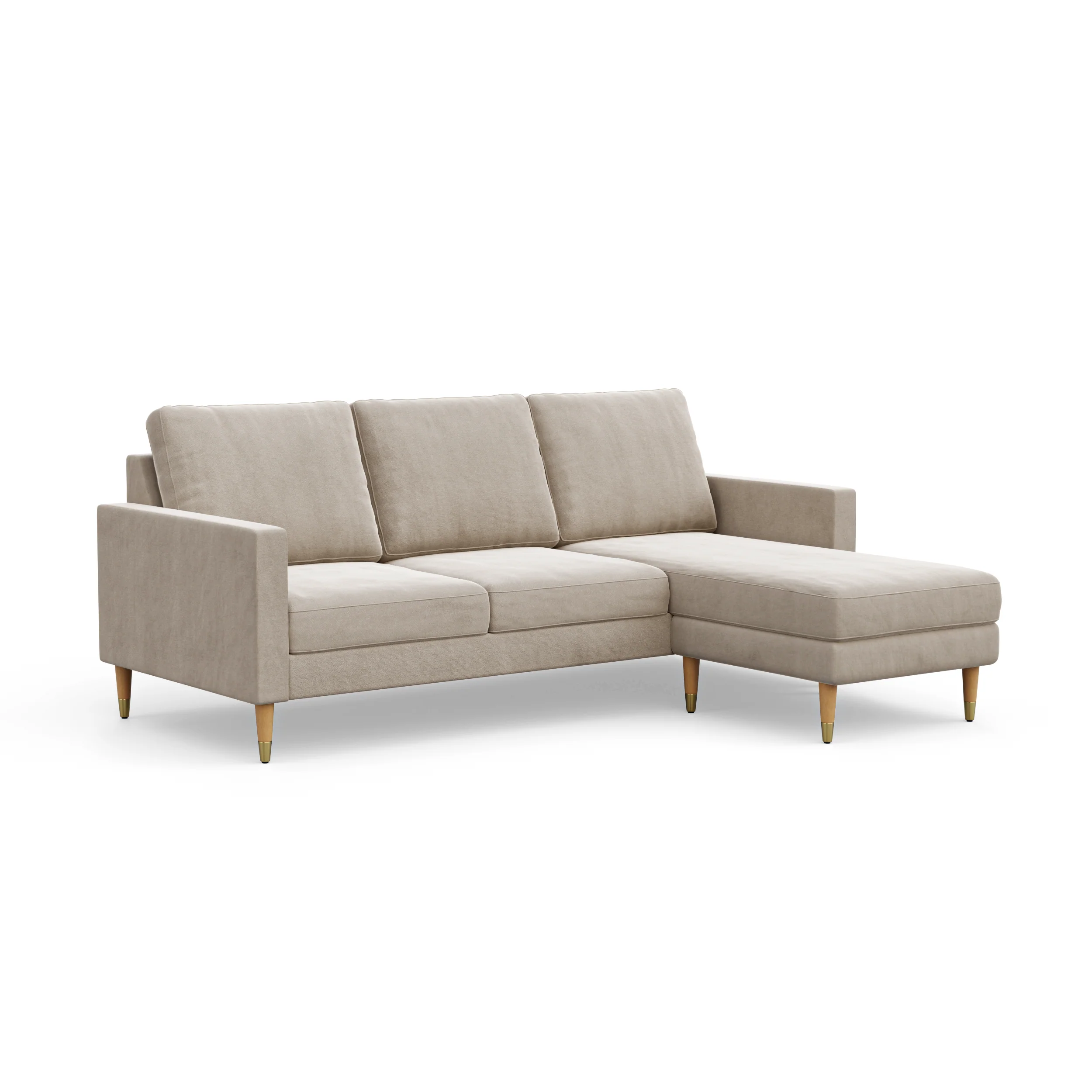 Lore Sofa | L-Shaped Sectional with Chaise (7 feet) - High Back Sofa - Image 61