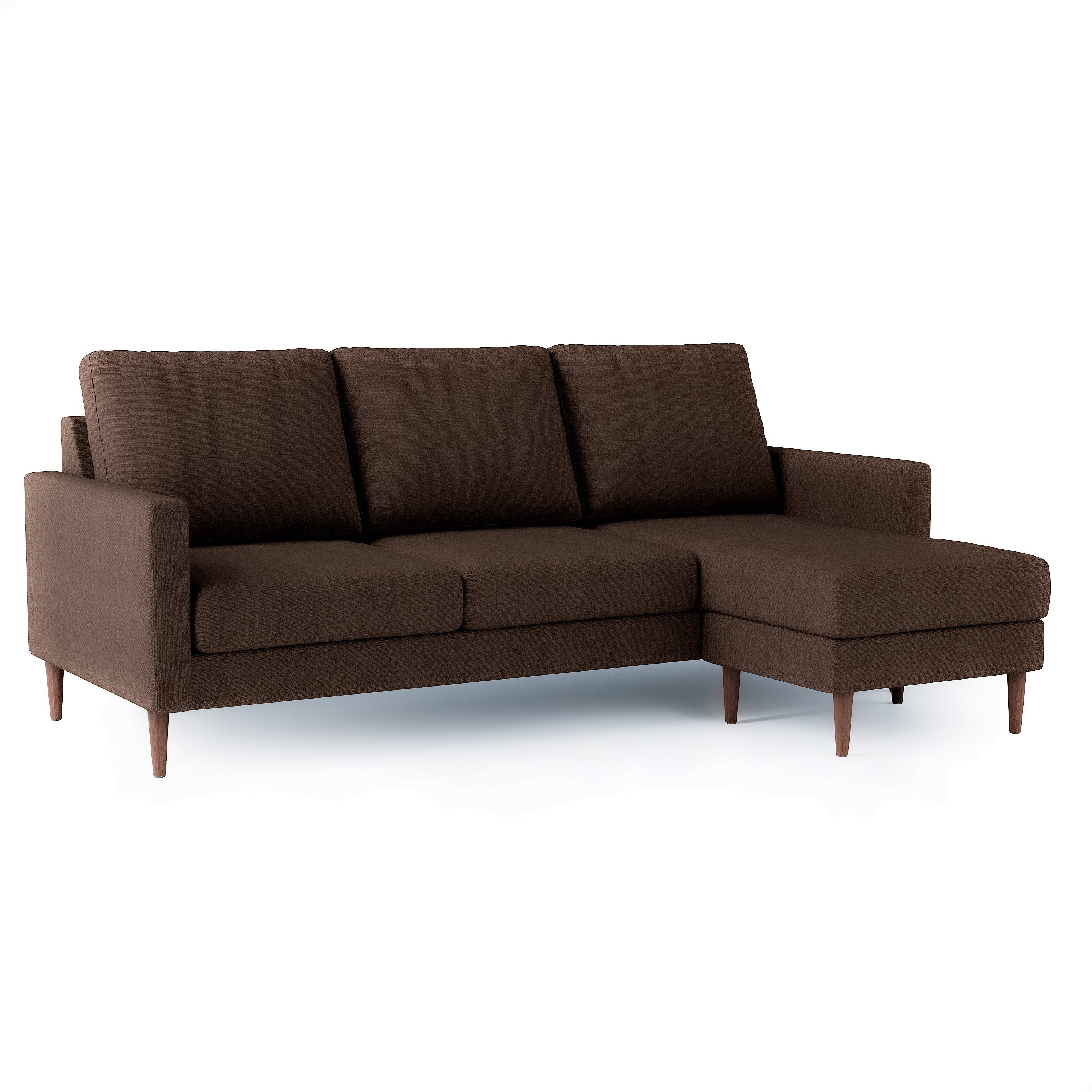 Lore Sofa | L-Shaped Sectional with Chaise (7 feet) - High Back Sofa - Image 62