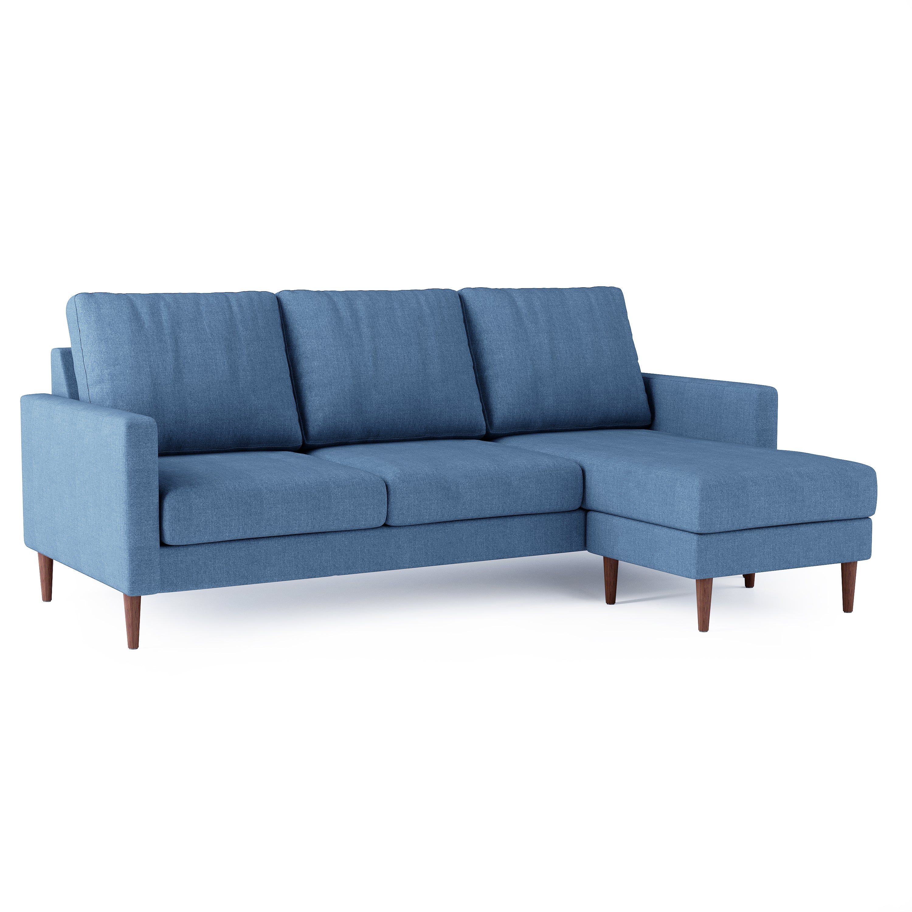 Lore Sofa | L-Shaped Sectional with Chaise (7 feet) - High Back Sofa - Image 63