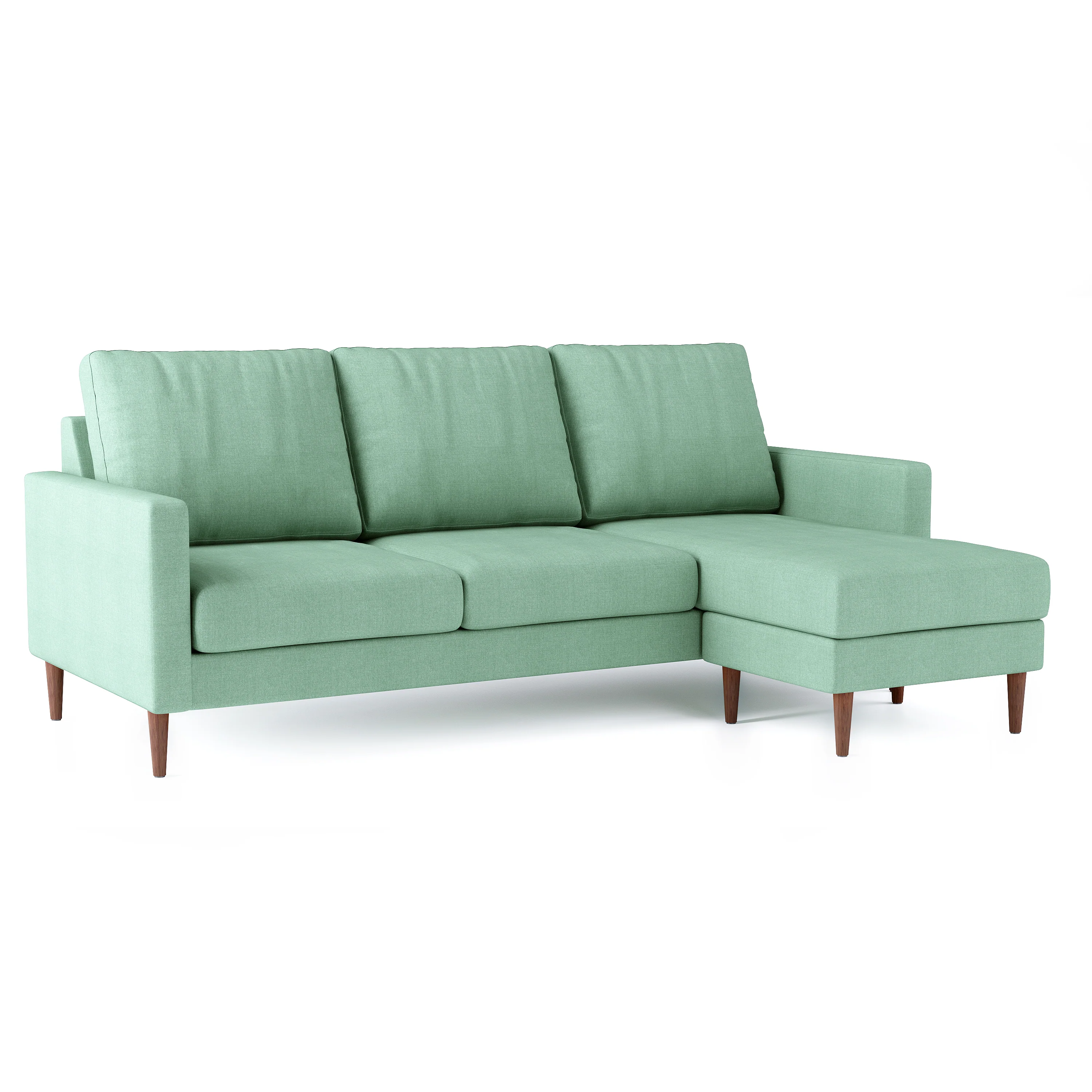 Lore Sofa | L-Shaped Sectional with Chaise (7 feet) - High Back Sofa - Image 64
