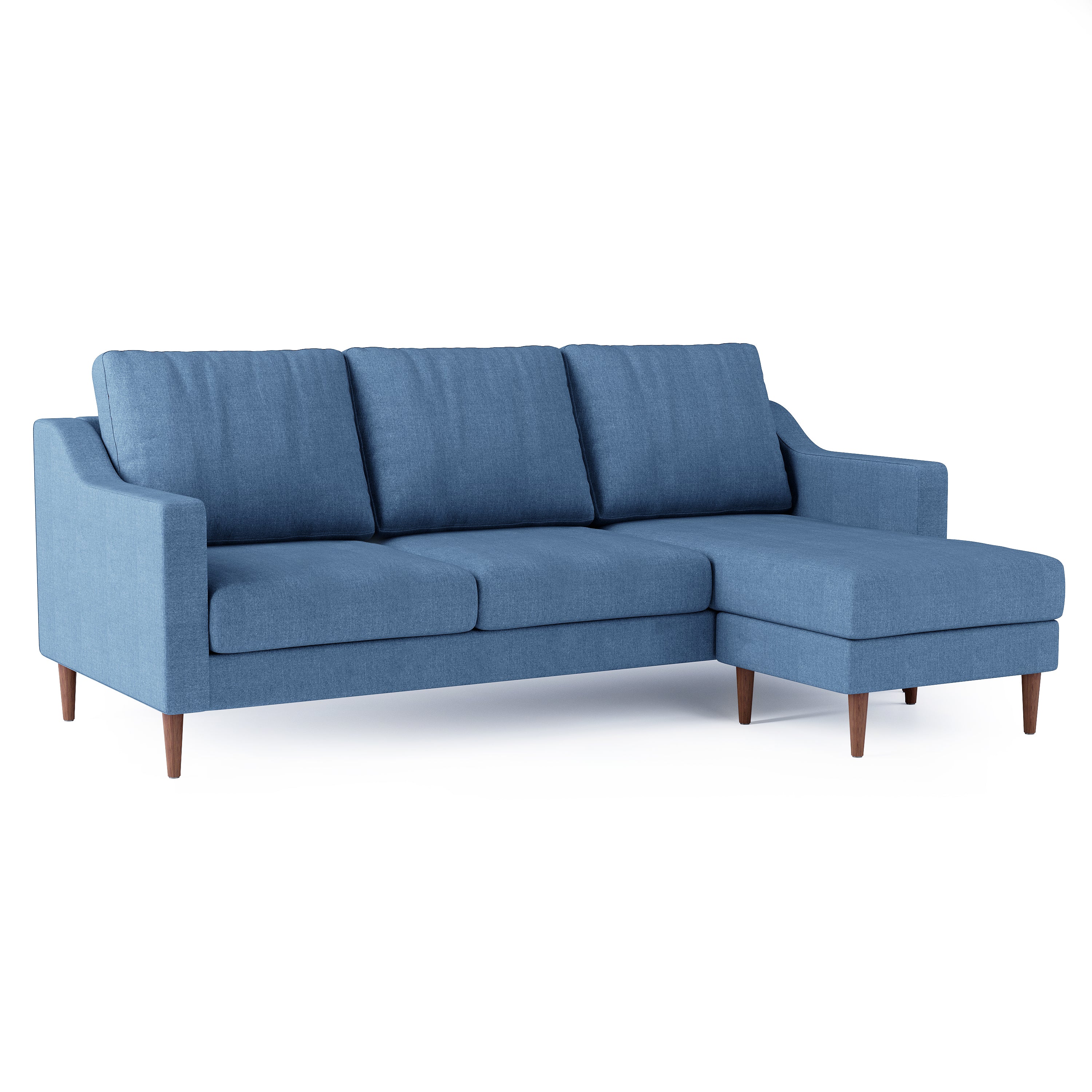 Lore Sofa | L-Shaped Sectional with Chaise (7 feet) - High Back Sofa - Image 67