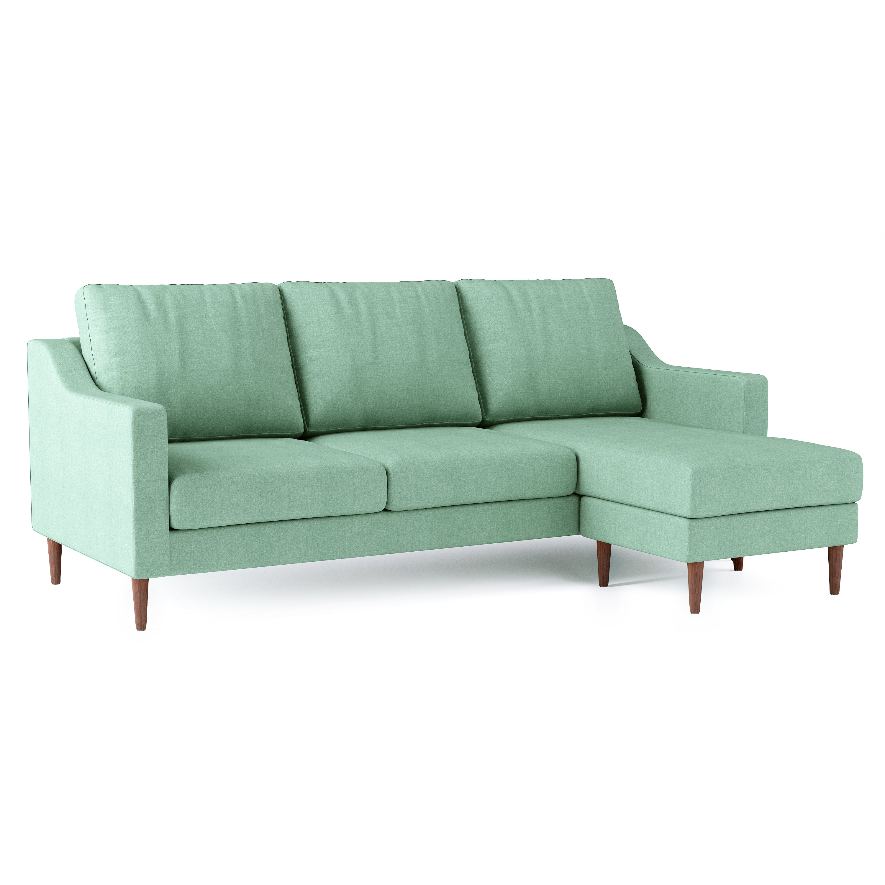 Lore Sofa | L-Shaped Sectional with Chaise (7 feet) - High Back Sofa - Image 68