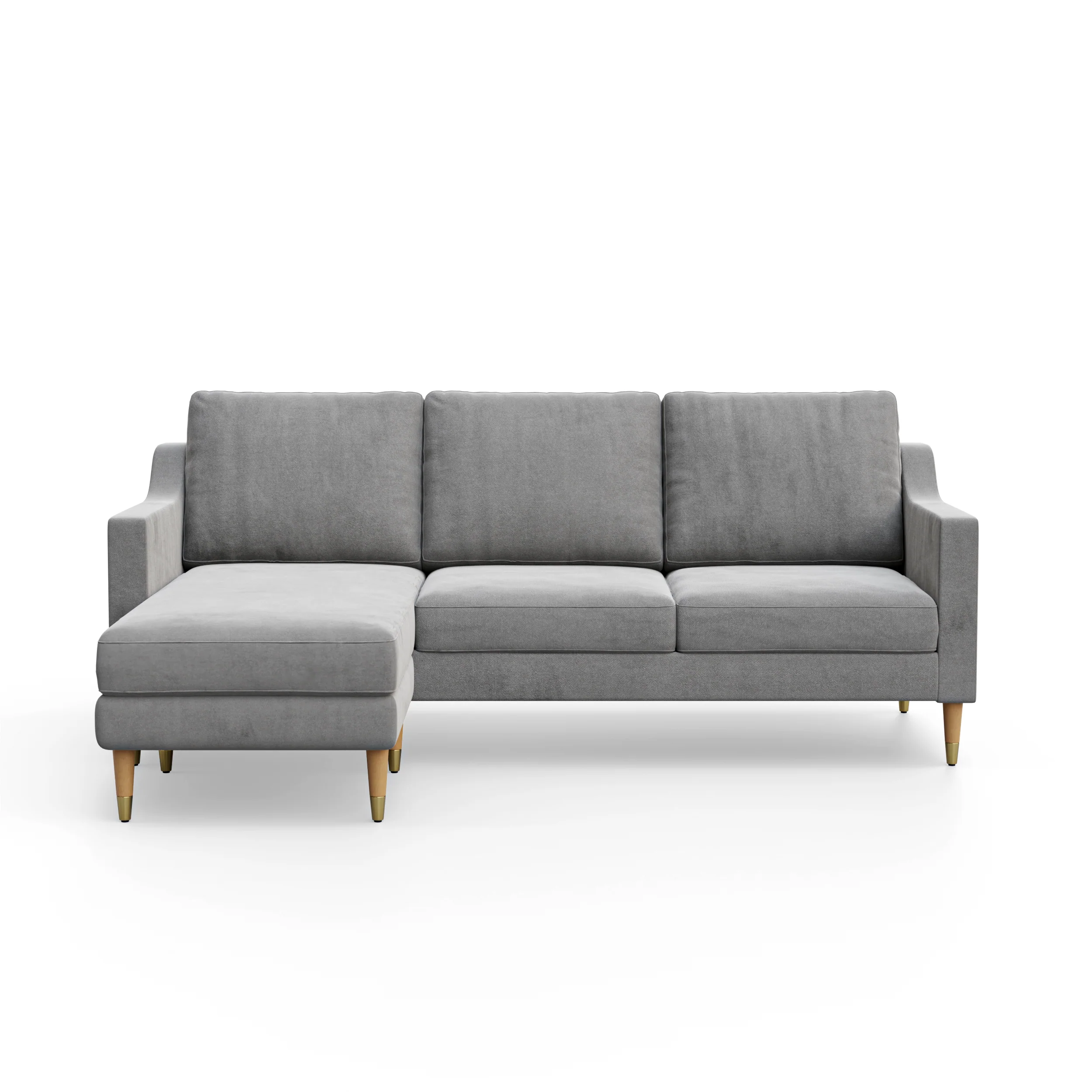 Lore Sofa | L-Shaped Right Sectional with Chaise (7 feet) - High Back Sofa - Image 13