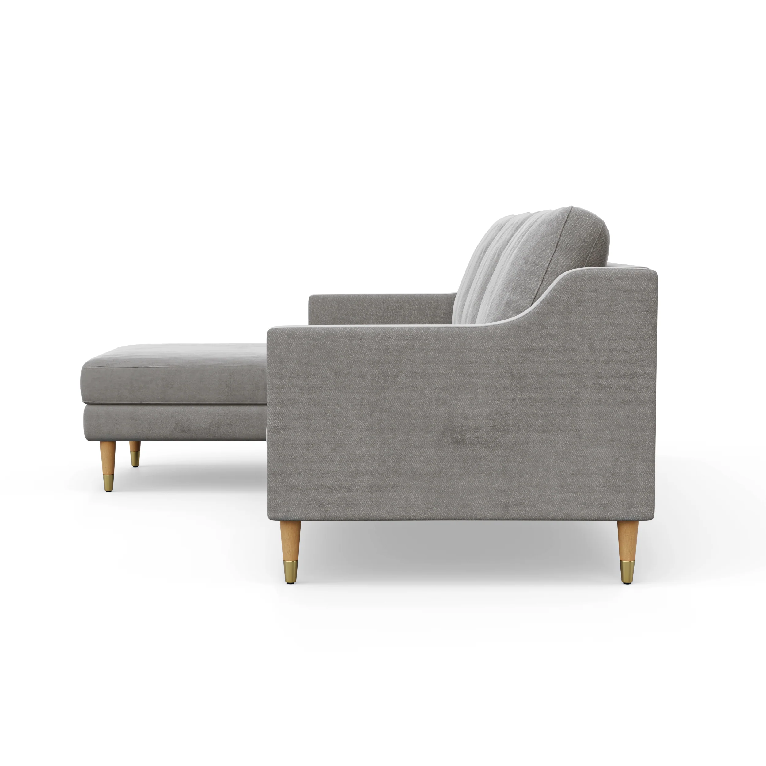 Lore Sofa | L-Shaped Right Sectional with Chaise (7 feet) - High Back Sofa - Image 14
