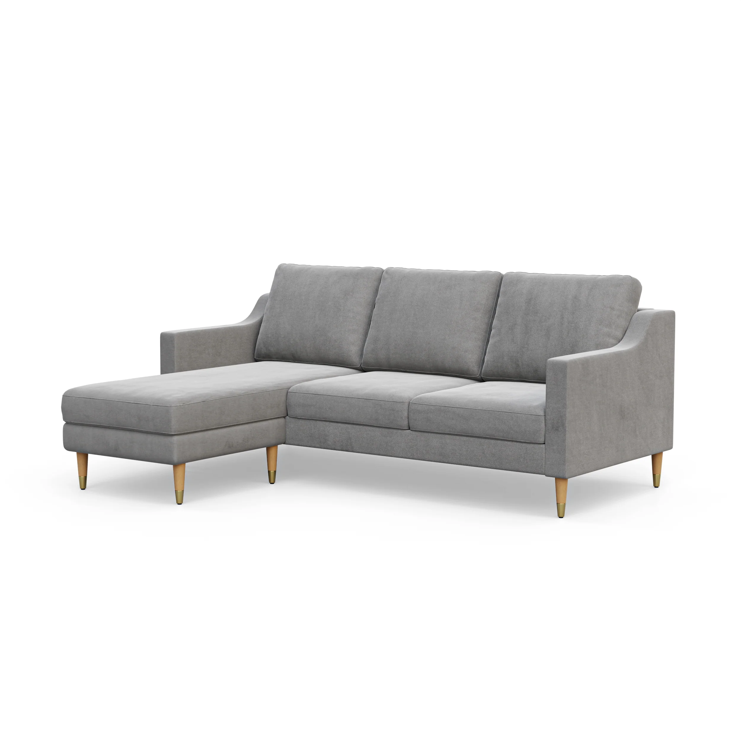 Lore Sofa | L-Shaped Right Sectional with Chaise (7 feet) - High Back Sofa - Image 15