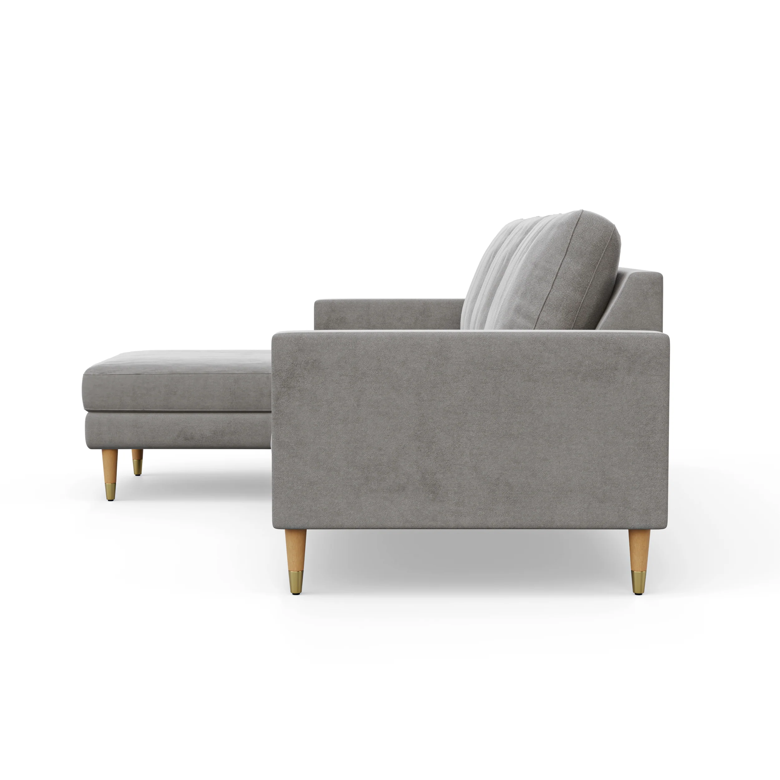 Lore Sofa | L-Shaped Right Sectional with Chaise (7 feet) - High Back Sofa - Image 17