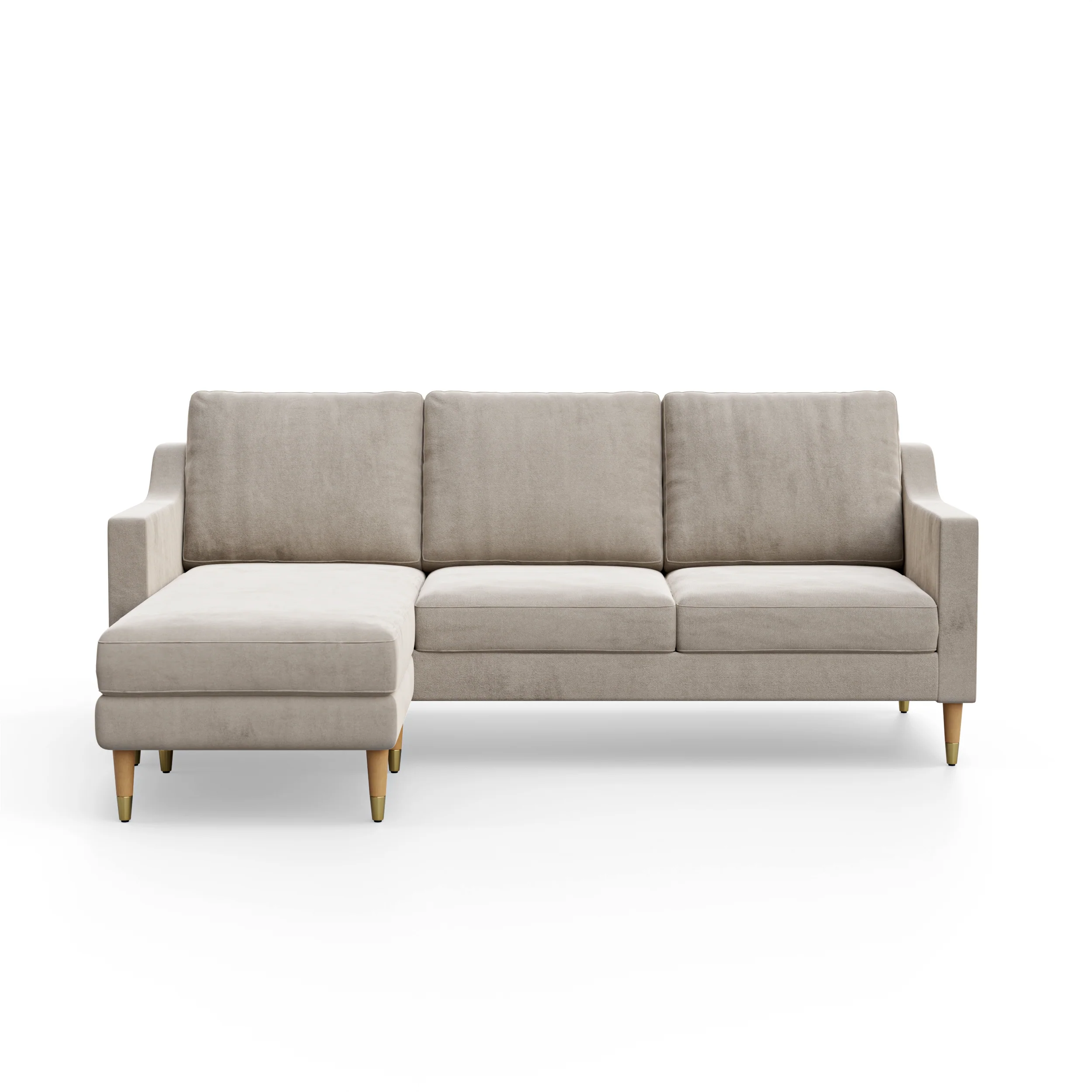 Lore Sofa | L-Shaped Right Sectional with Chaise (7 feet) - High Back Sofa - Image 19