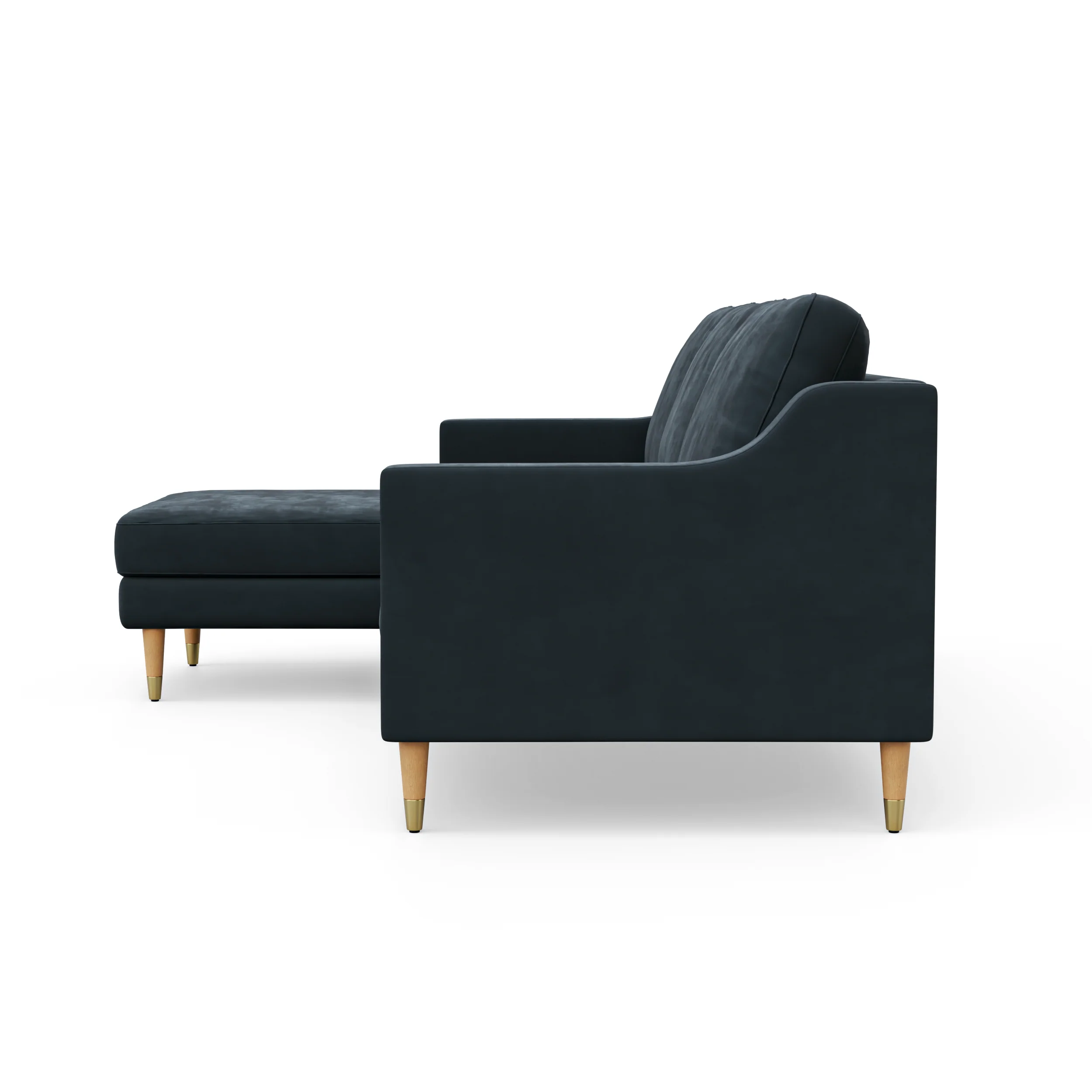 Lore Sofa | L-Shaped Right Sectional with Chaise (7 feet) - High Back Sofa - Image 2