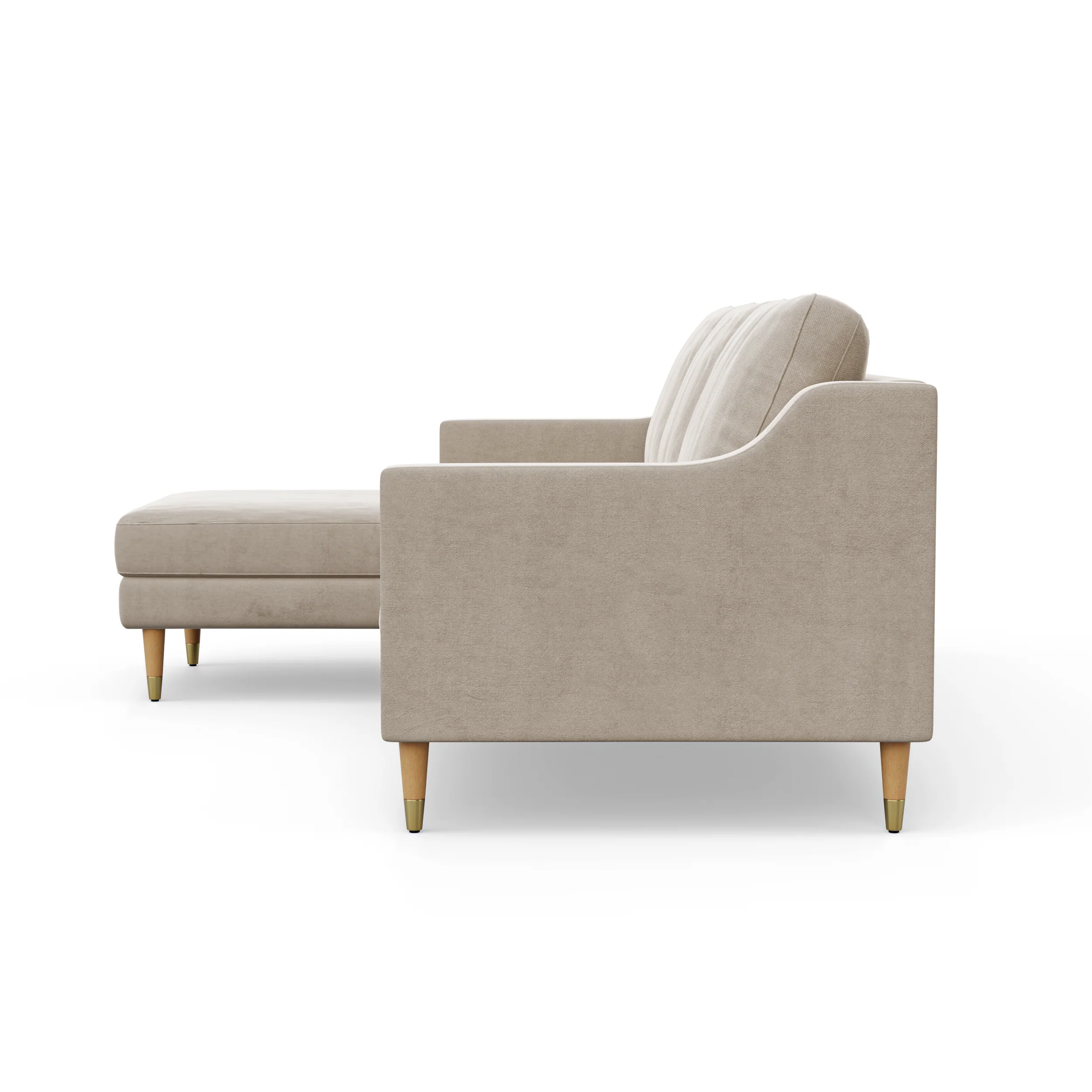 Lore Sofa | L-Shaped Right Sectional with Chaise (7 feet) - High Back Sofa - Image 20