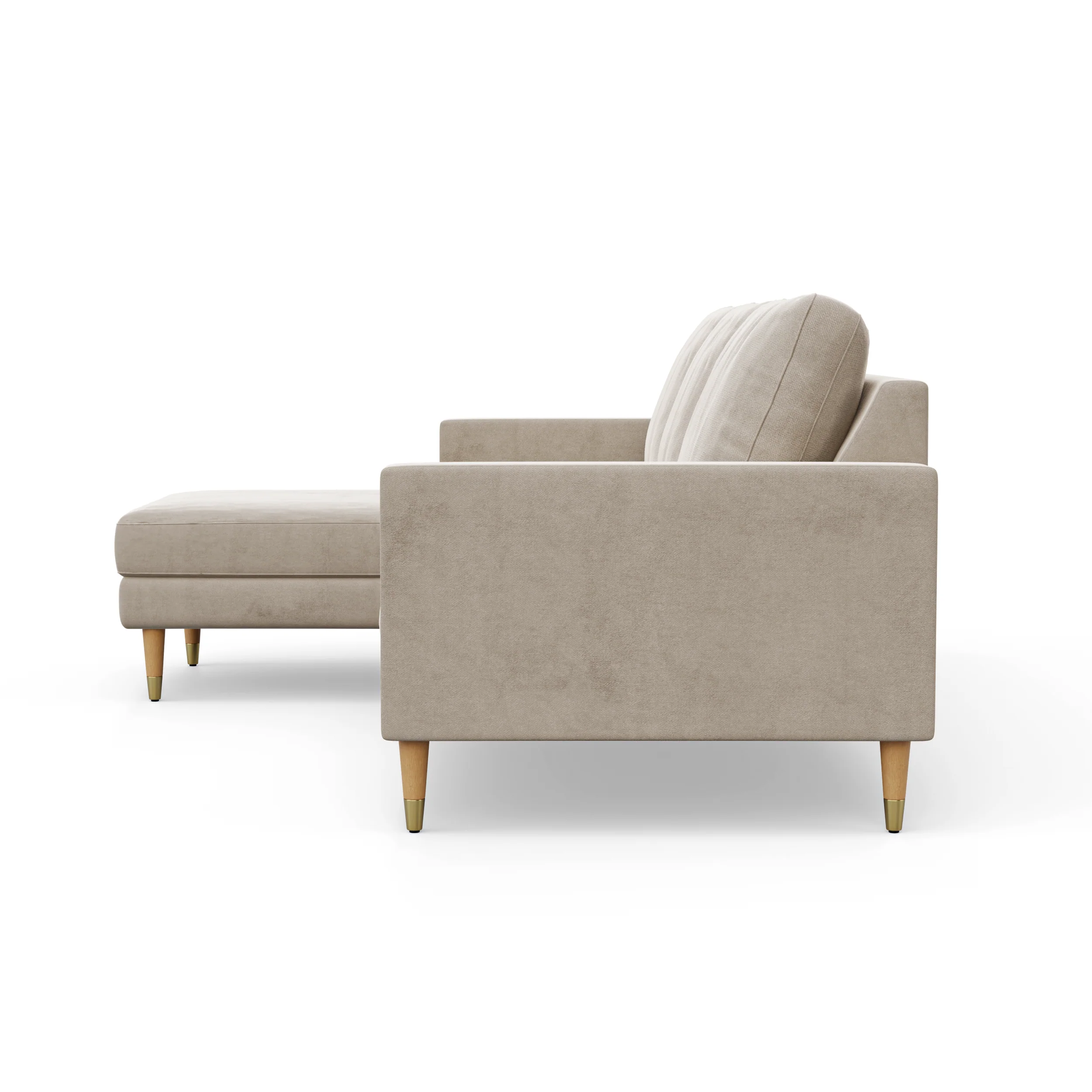 Lore Sofa | L-Shaped Right Sectional with Chaise (7 feet) - High Back Sofa - Image 23