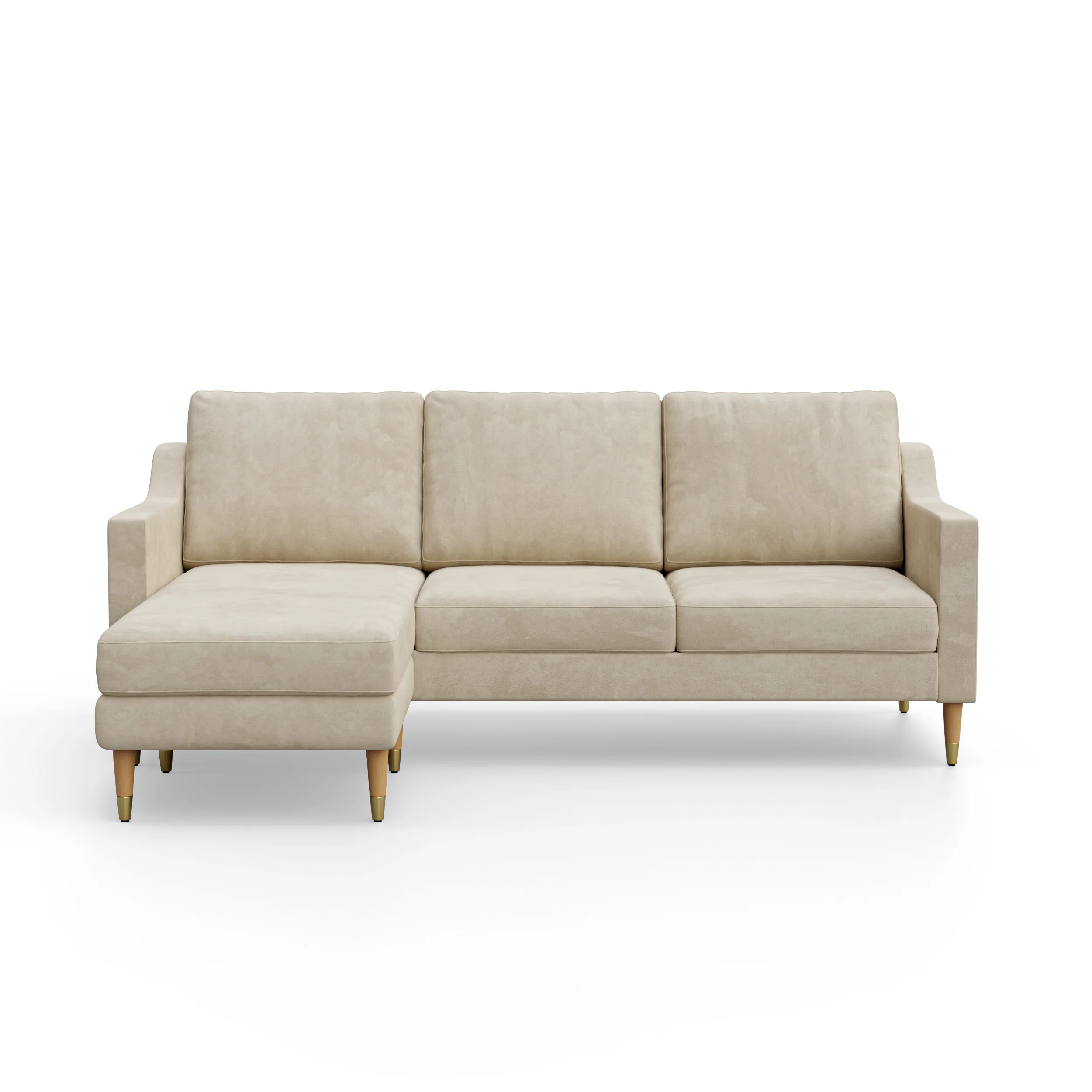 Lore Sofa | L-Shaped Right Sectional with Chaise (7 feet) - High Back Sofa - Image 25