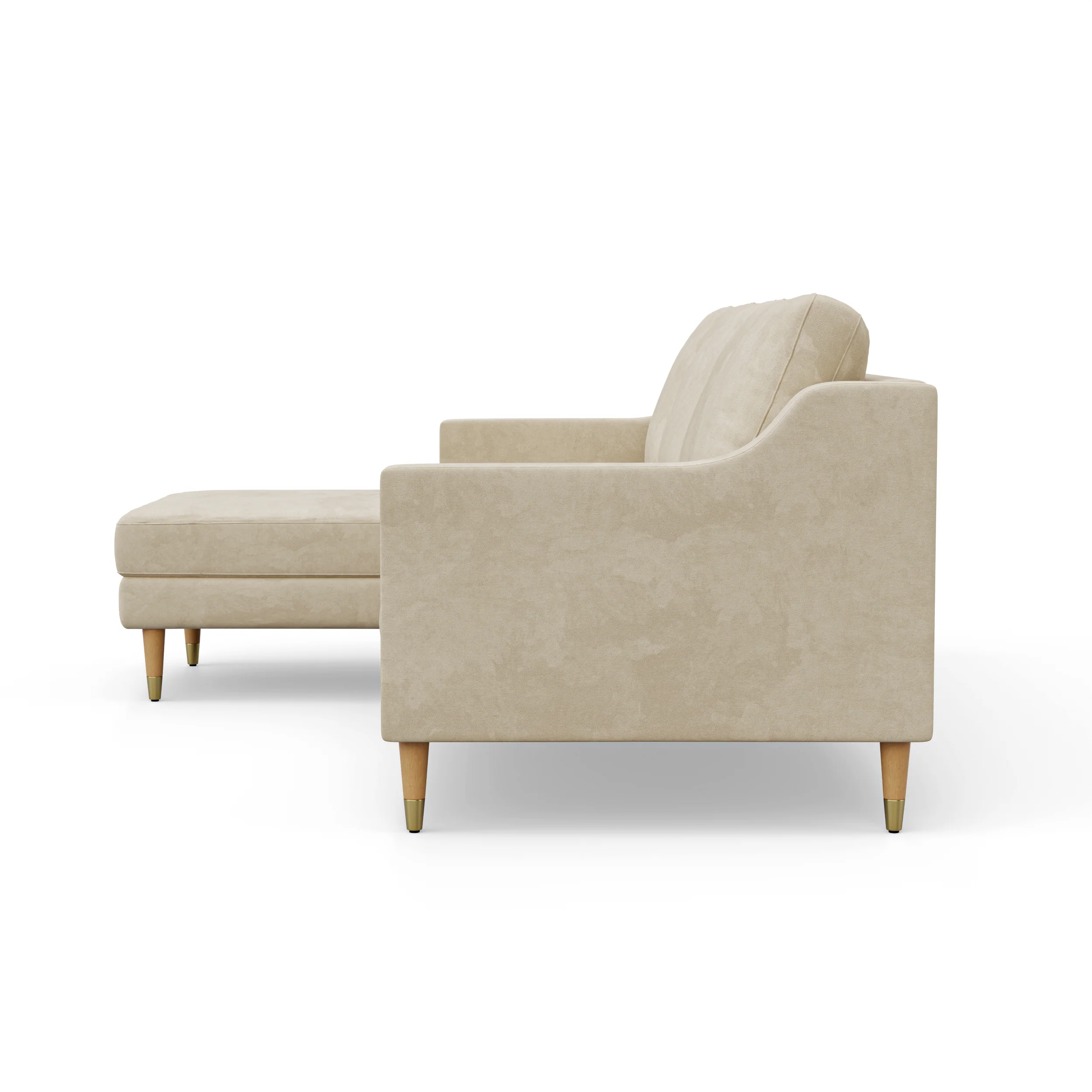 Lore Sofa | L-Shaped Right Sectional with Chaise (7 feet) - High Back Sofa - Image 26