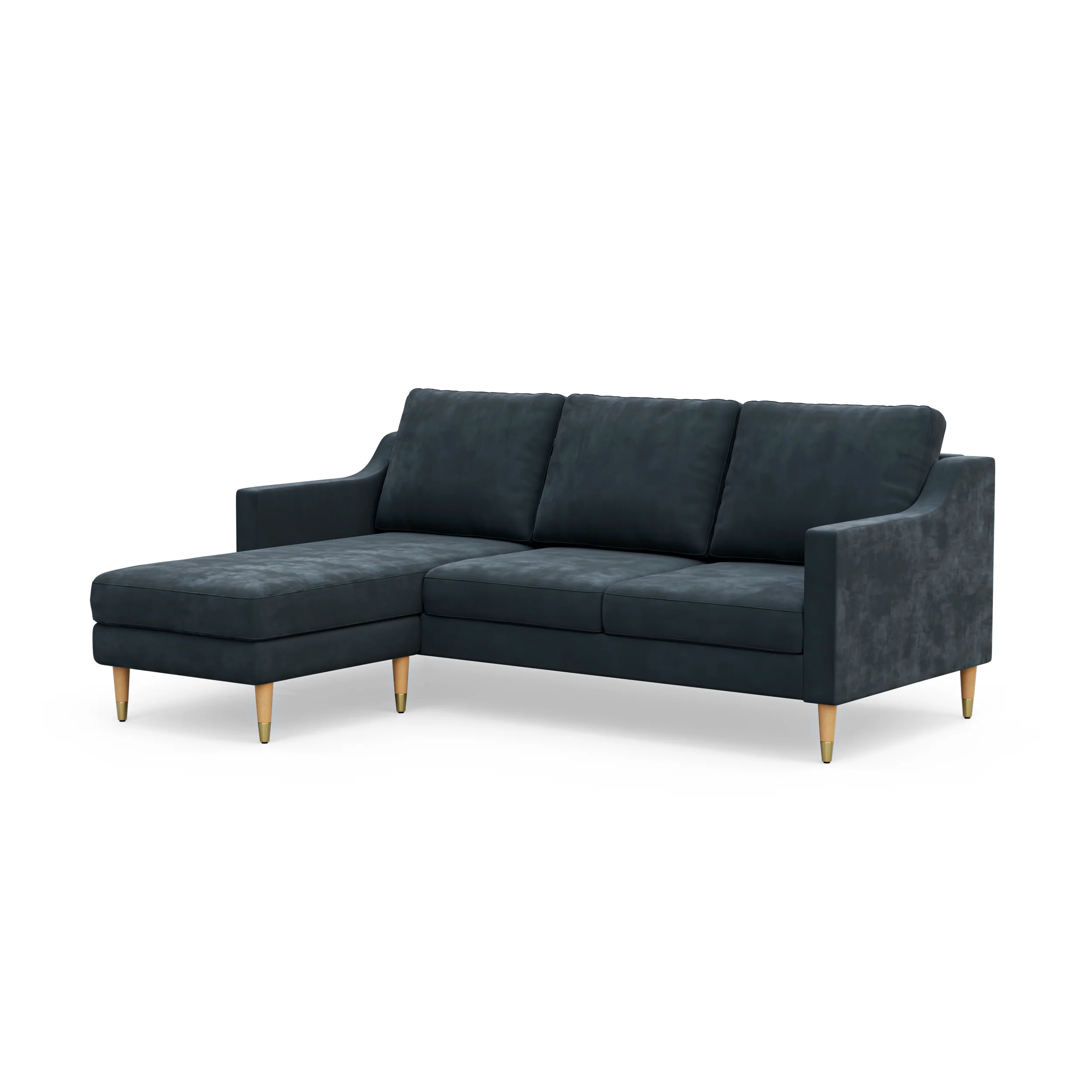 Lore Sofa | L-Shaped Right Sectional with Chaise (7 feet) - High Back Sofa - Image 3