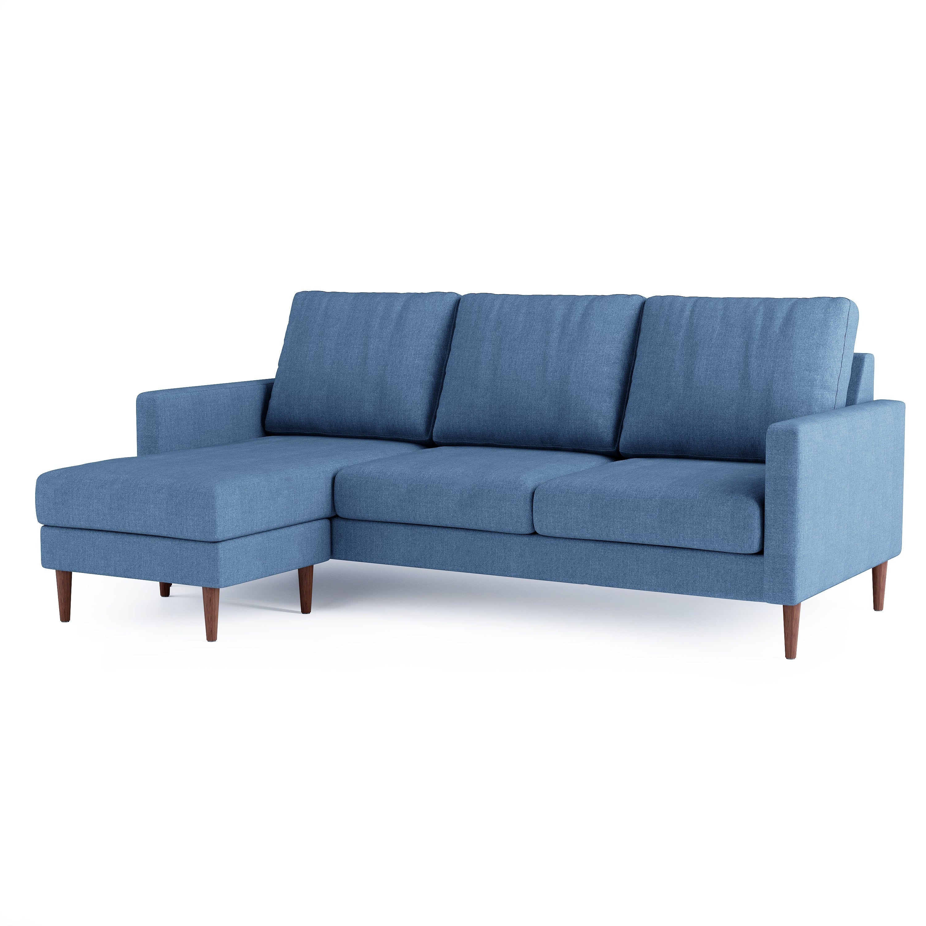 Lore Sofa | L-Shaped Right Sectional with Chaise (7 feet) - High Back Sofa - Image 32