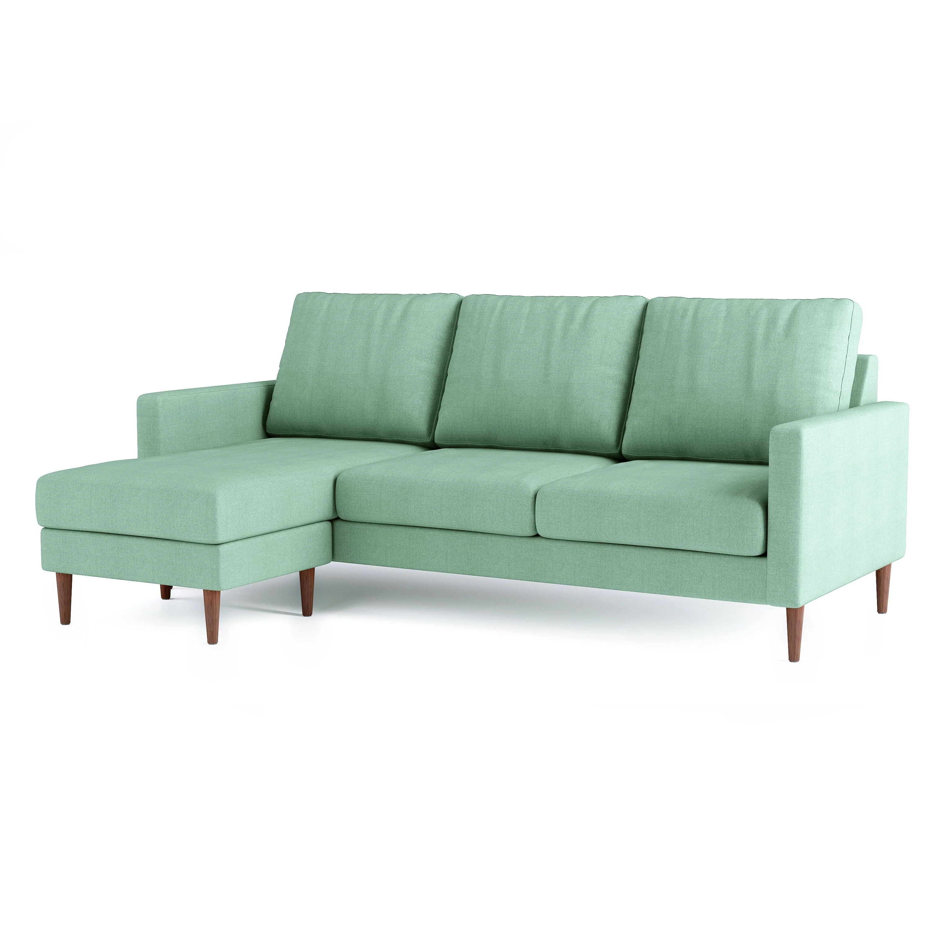 Lore Sofa | L-Shaped Right Sectional with Chaise (7 feet) - High Back Sofa - Image 33