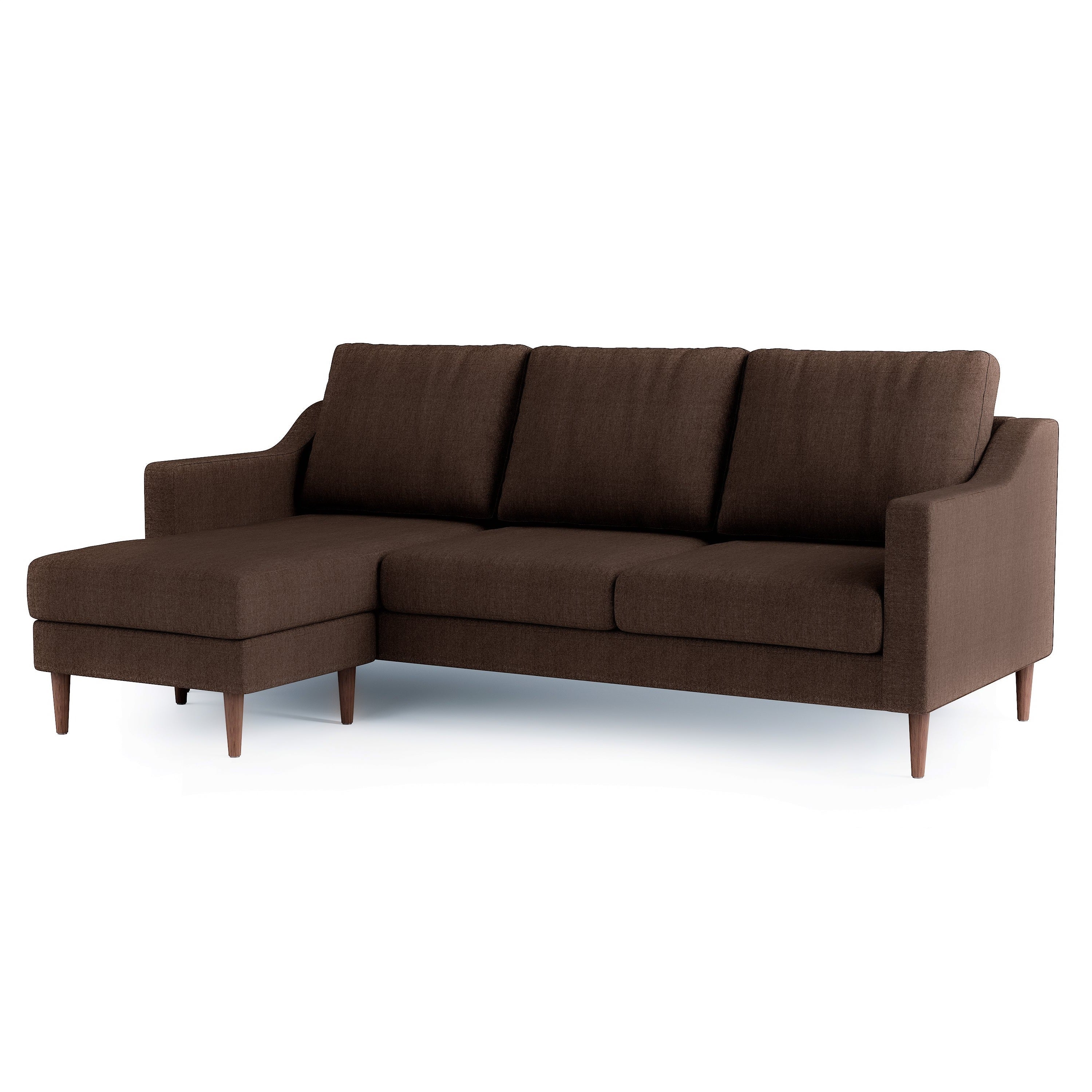 Lore Sofa | L-Shaped Right Sectional with Chaise (7 feet) - High Back Sofa - Image 35