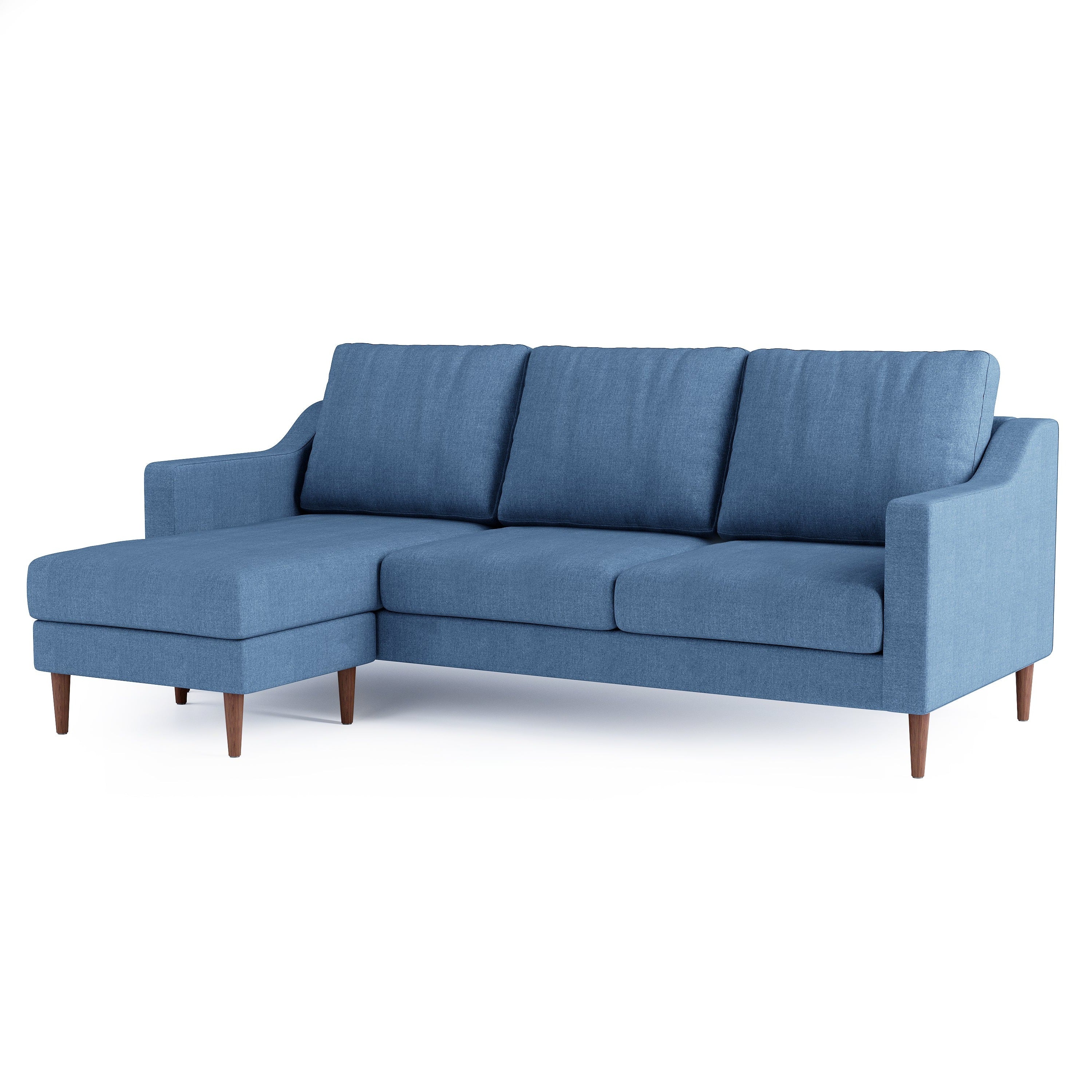 Lore Sofa | L-Shaped Right Sectional with Chaise (7 feet) - High Back Sofa - Image 36