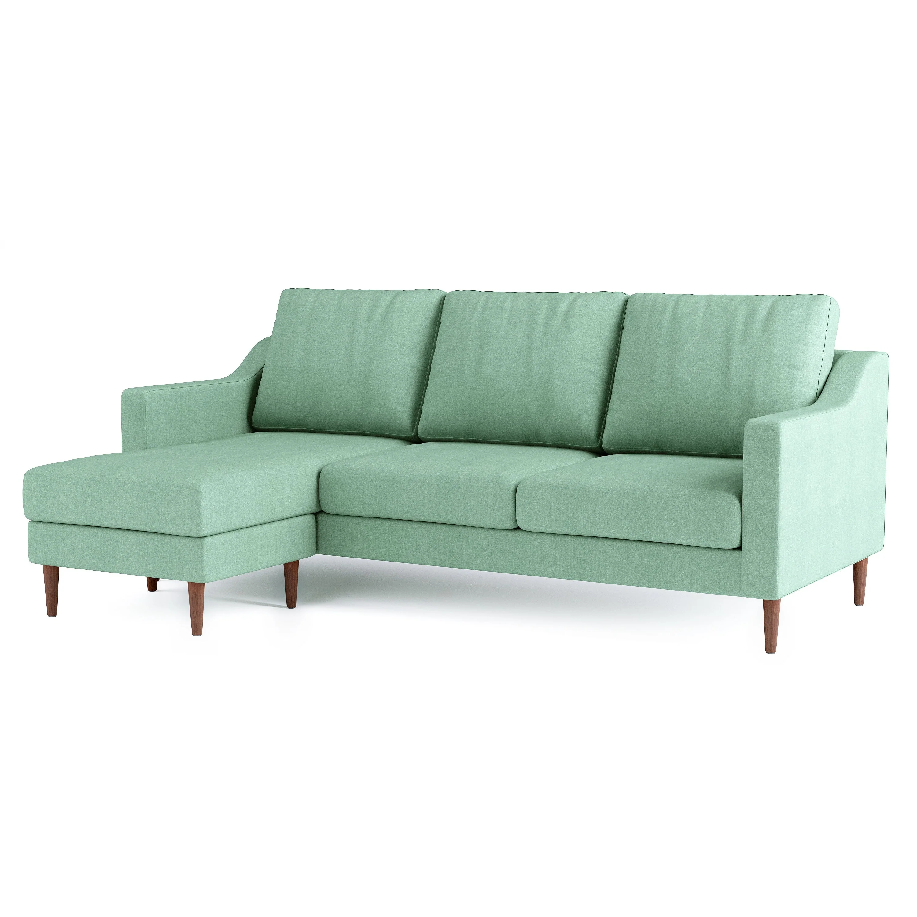 Lore Sofa | L-Shaped Right Sectional with Chaise (7 feet) - High Back Sofa - Image 37