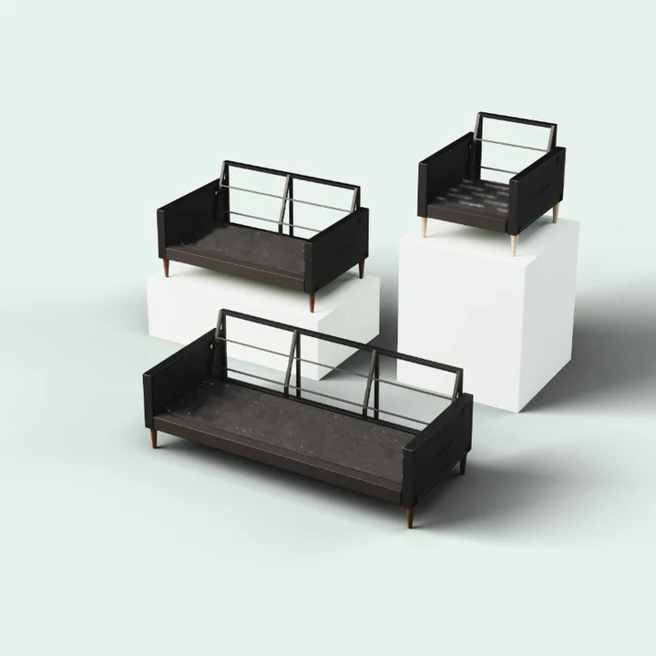 Lore Sofa | 3 Seater (7 feet) | High Back Sofa - Image 52