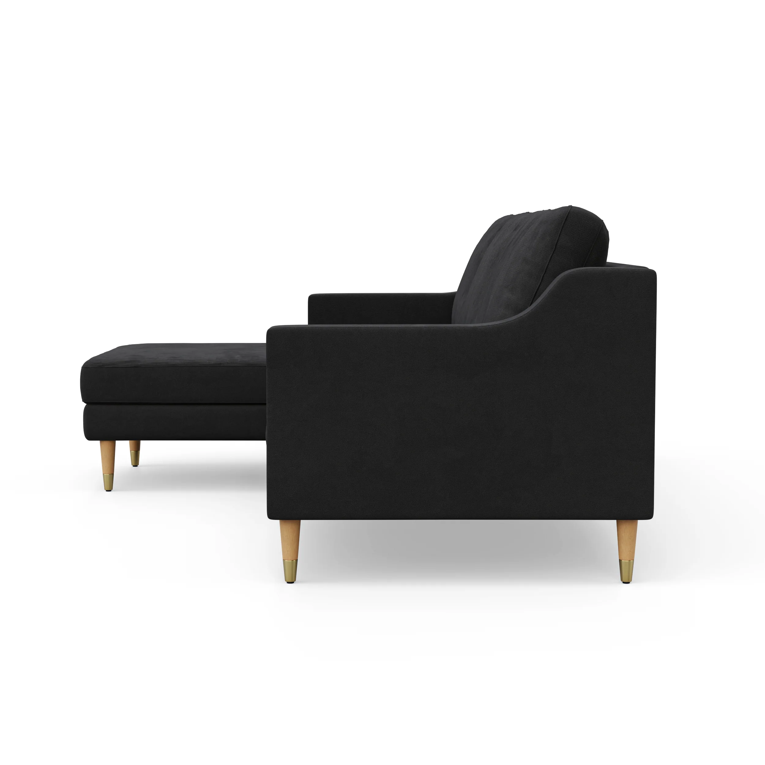 Lore Sofa | L-Shaped Right Sectional with Chaise (7 feet) - High Back Sofa - Image 8