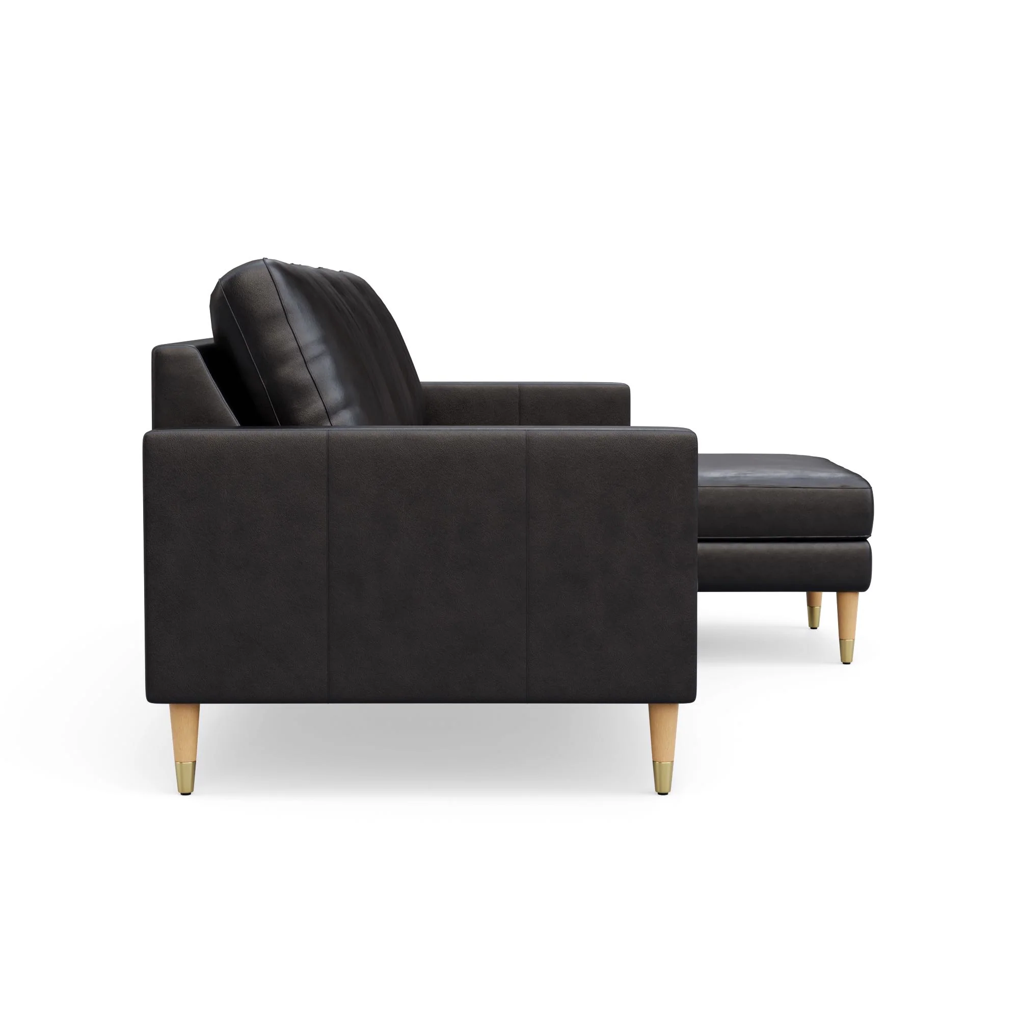 Lore Sofa | L-Shaped Sectional with Chaise | Italian Leather Sofa (7 feet) - Image 22