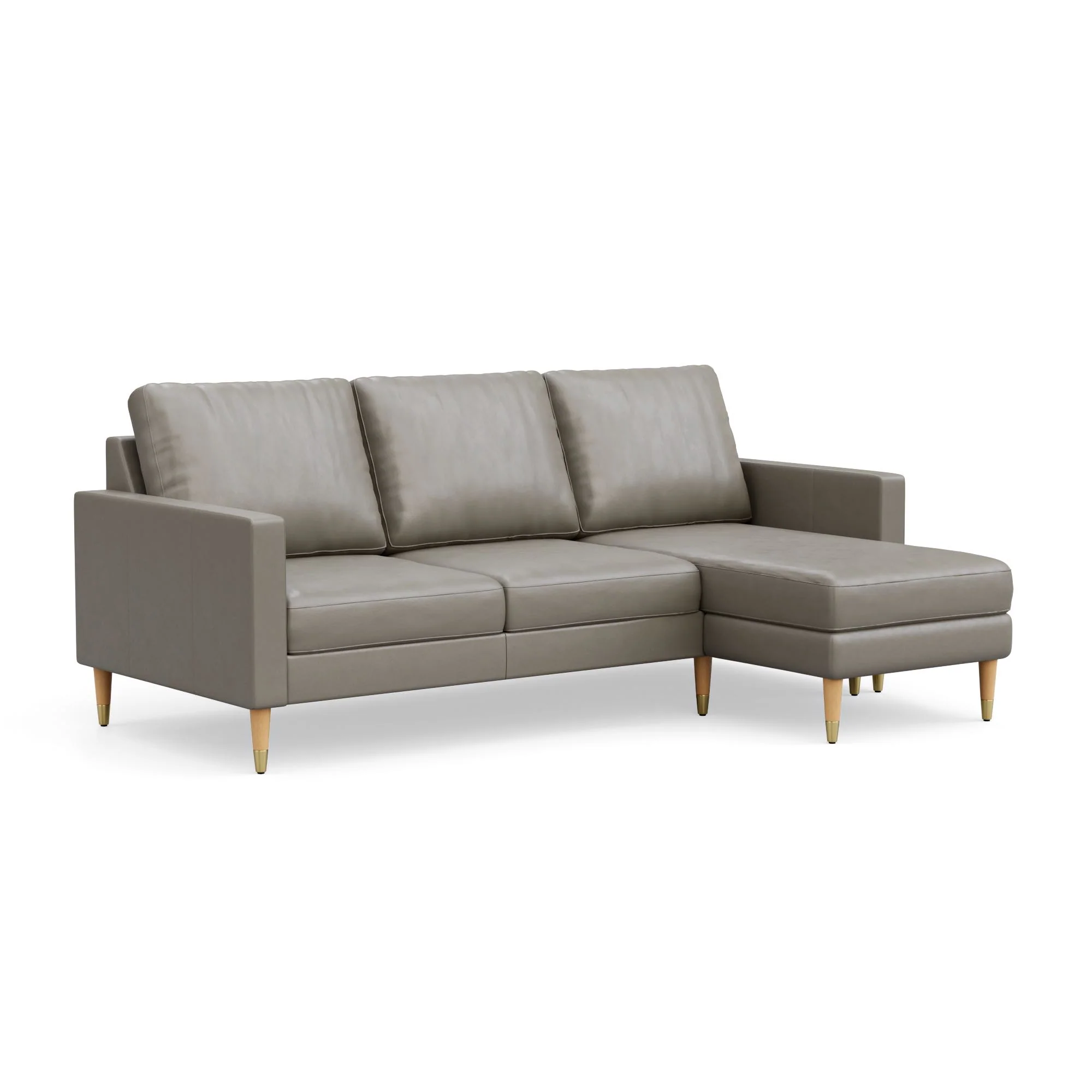 Lore Sofa | L-Shaped Sectional with Chaise | Italian Leather Sofa (7 feet) - Image 29