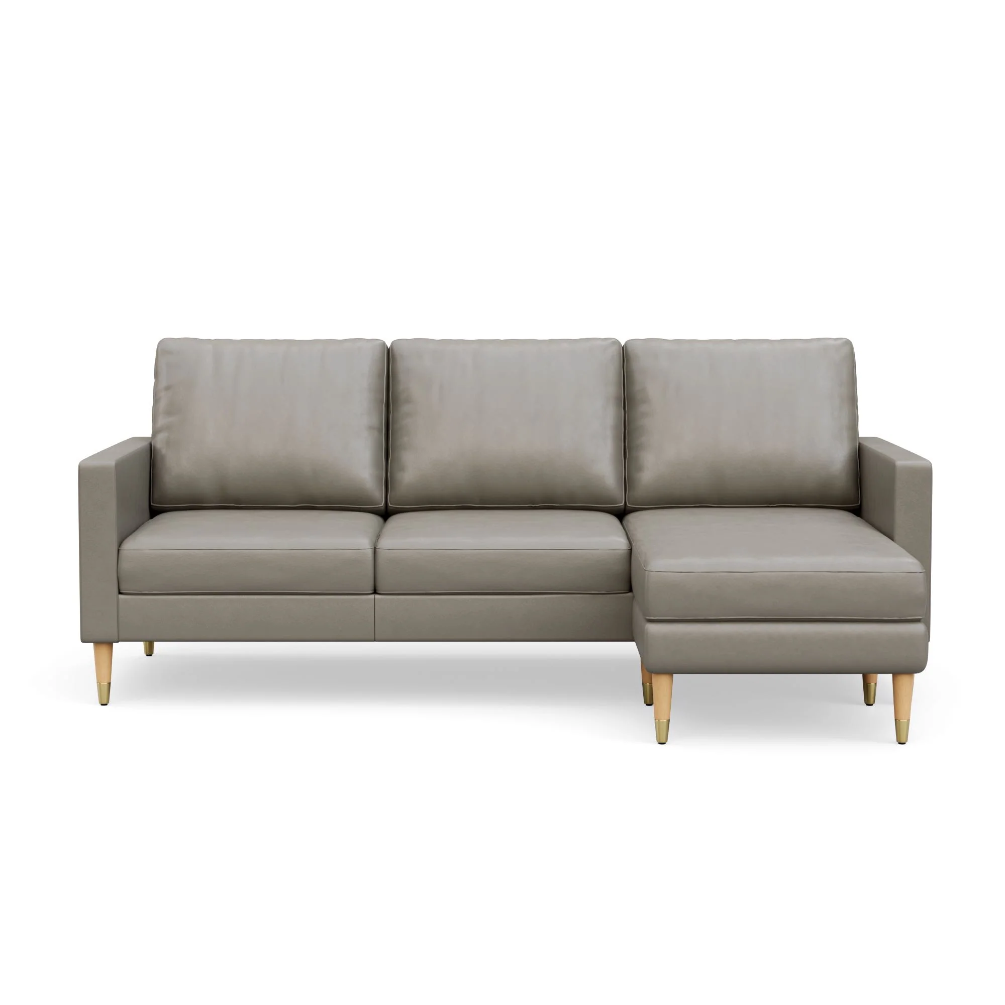 Lore Sofa | L-Shaped Sectional with Chaise | Italian Leather Sofa (7 feet) - Image 31