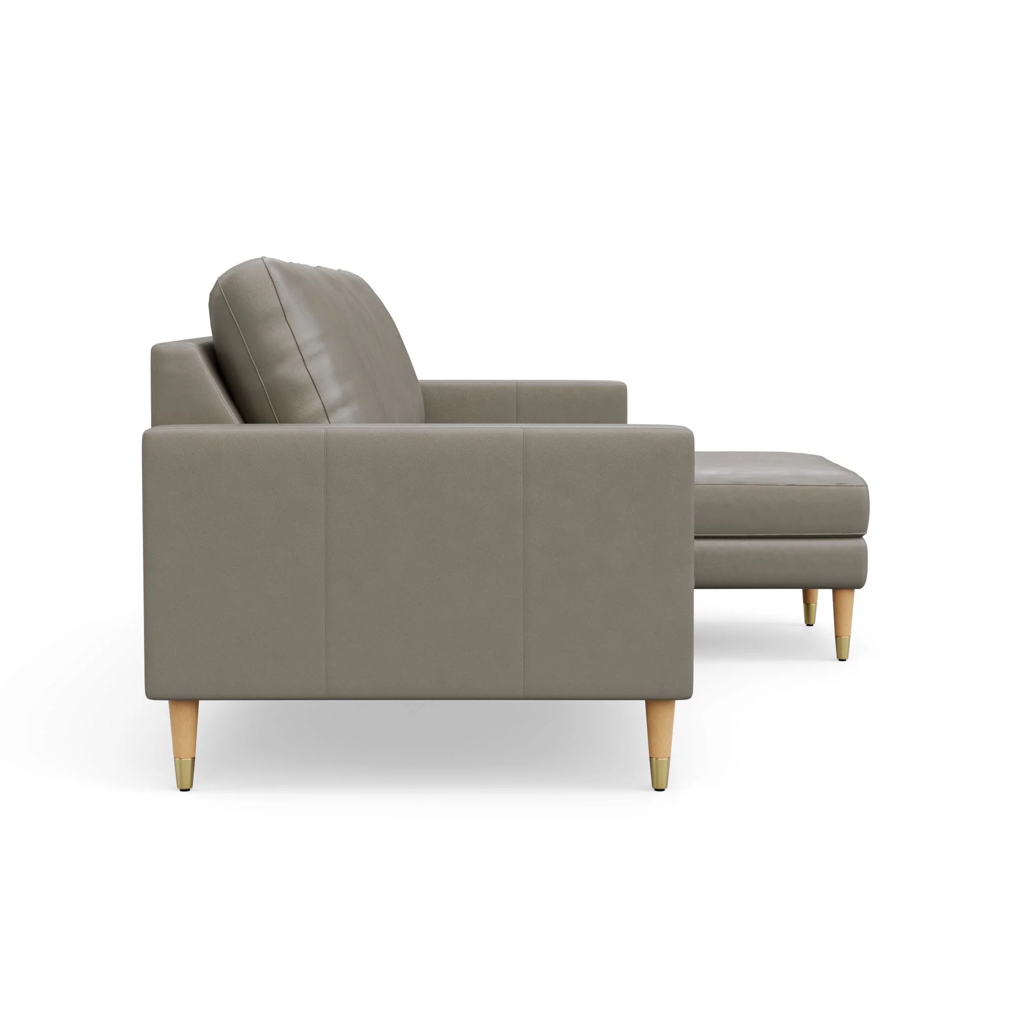 Lore Sofa | L-Shaped Sectional with Chaise | Italian Leather Sofa (7 feet) - Image 32